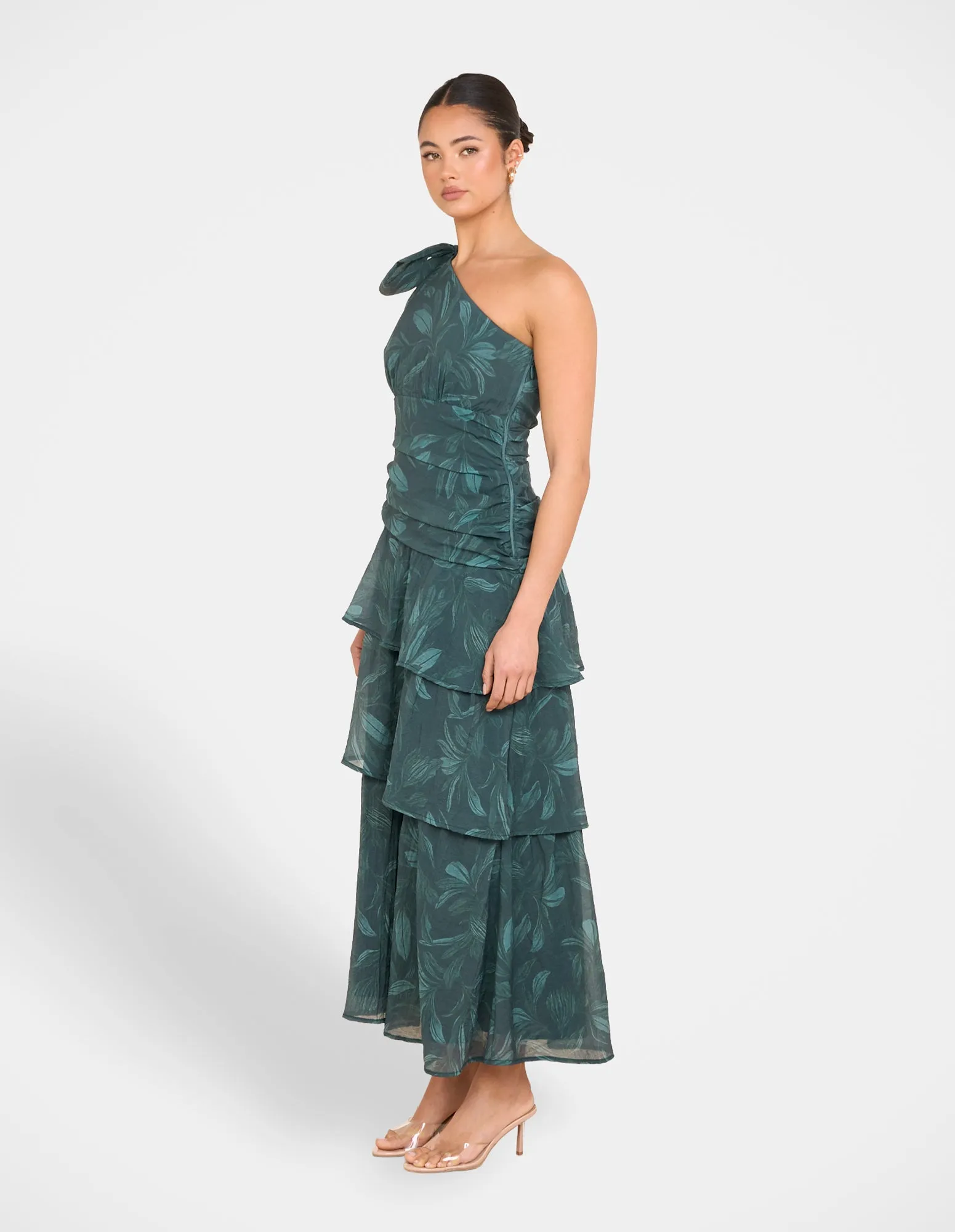 Whimsy Tiered Maxi Dress sold by Pilgrim product image thumbnail 2