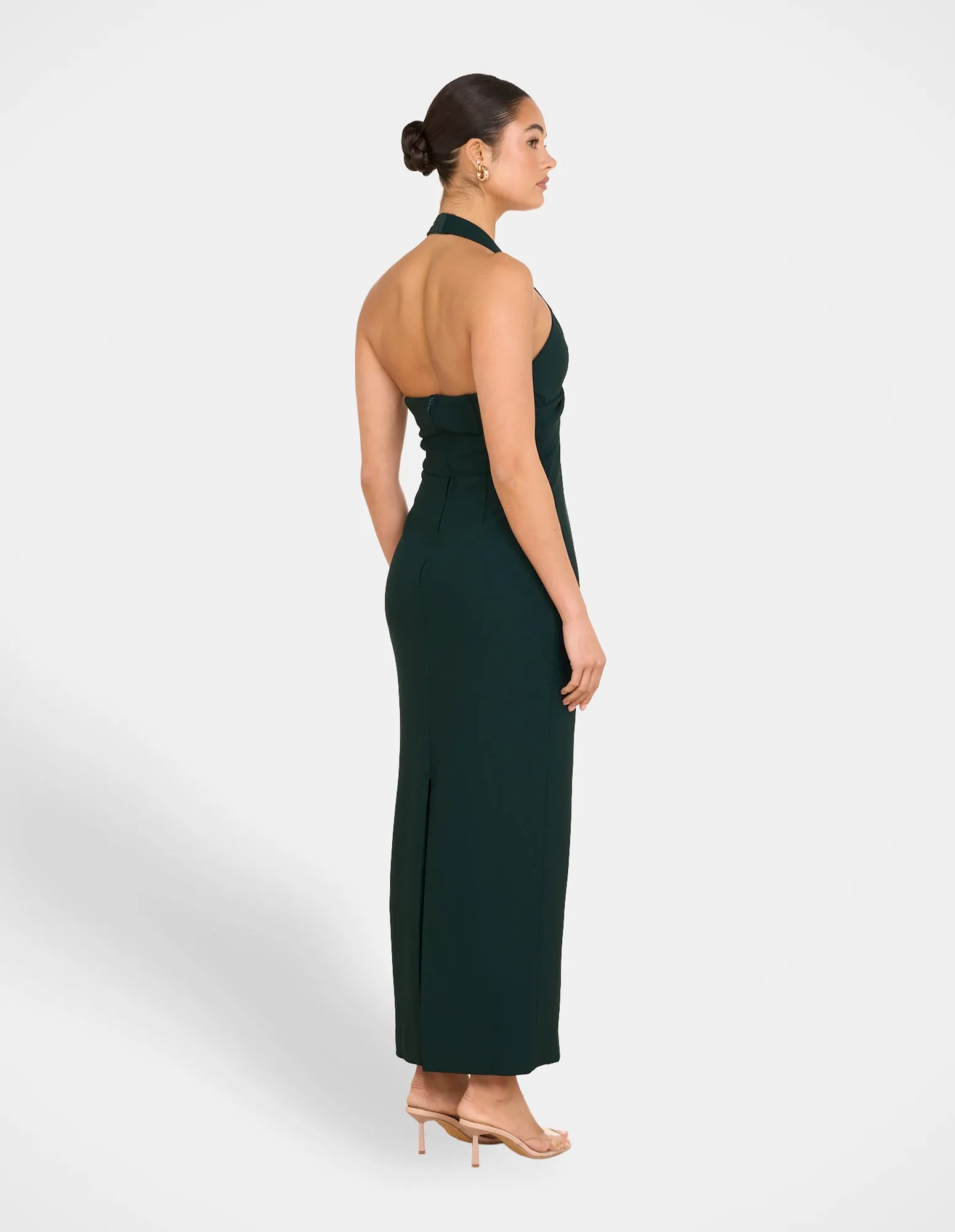 Katara Twist Halter Midi Dress sold by Pilgrim product image thumbnail 3