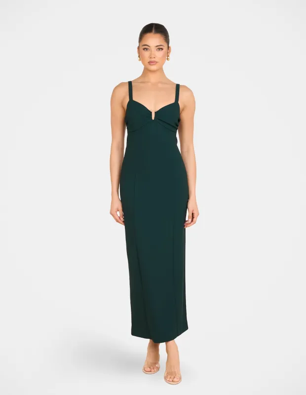 Nareem Plunge Maxi Dress sold by Pilgrim