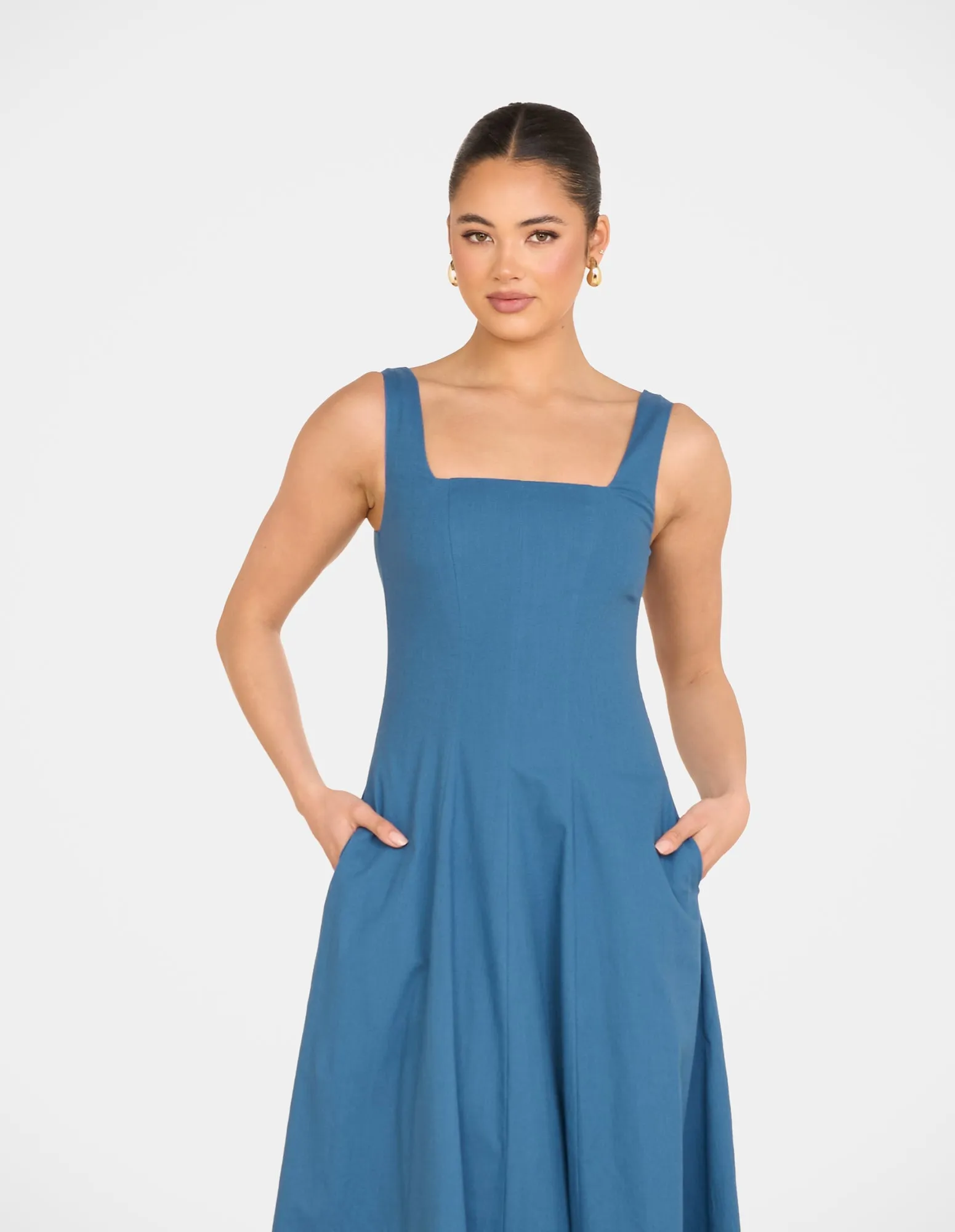 Elliot Square Neck Midi sold by Pilgrim product image thumbnail 5