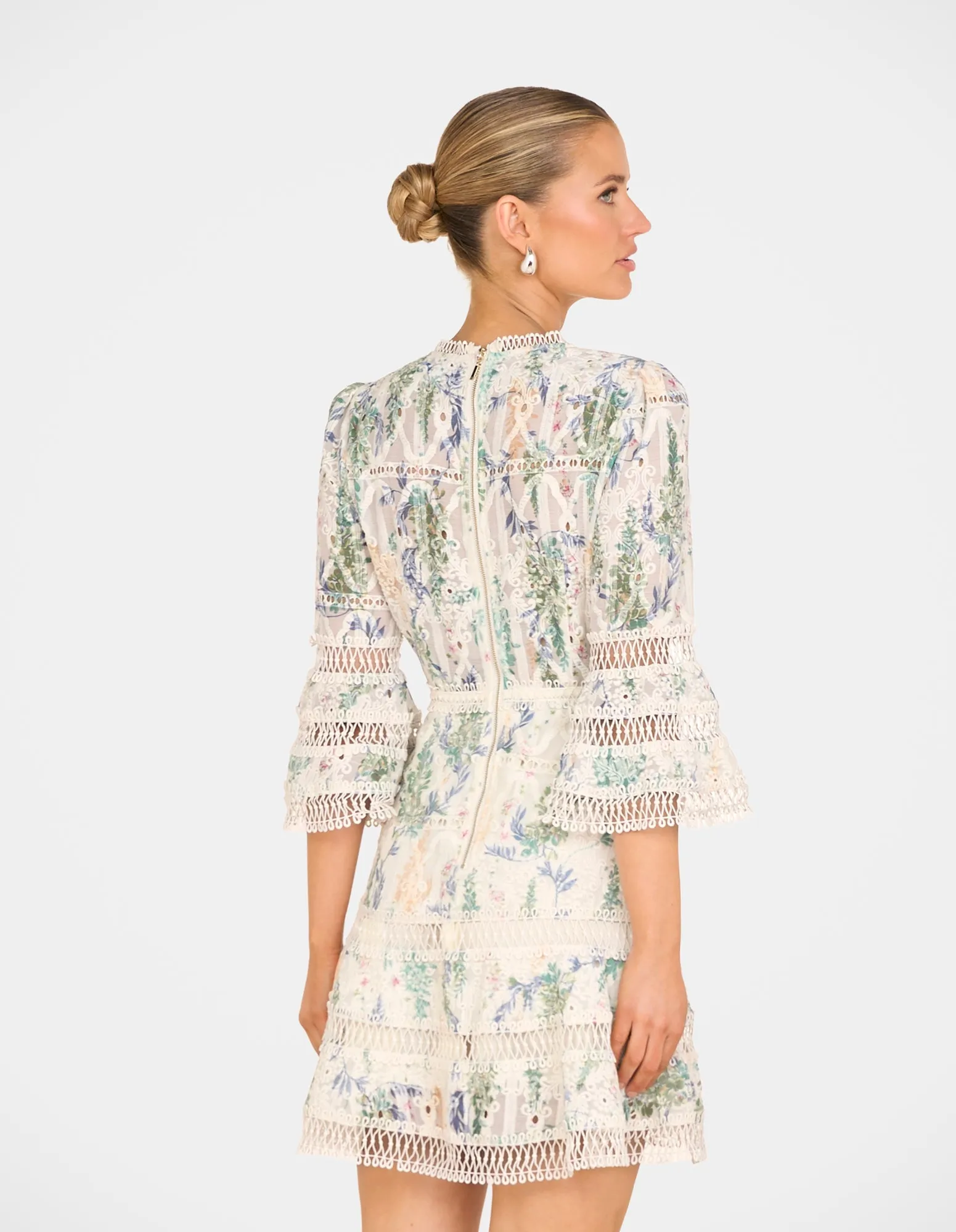 Vaani Wrap Front Mini Dress sold by Pilgrim product image thumbnail 3