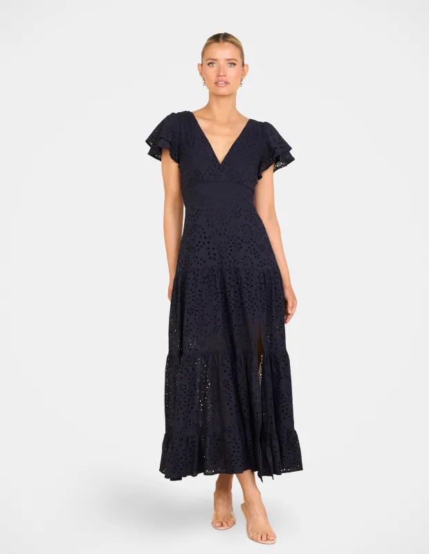 Laurie Short Sleeve Maxi Dress sold by Pilgrim