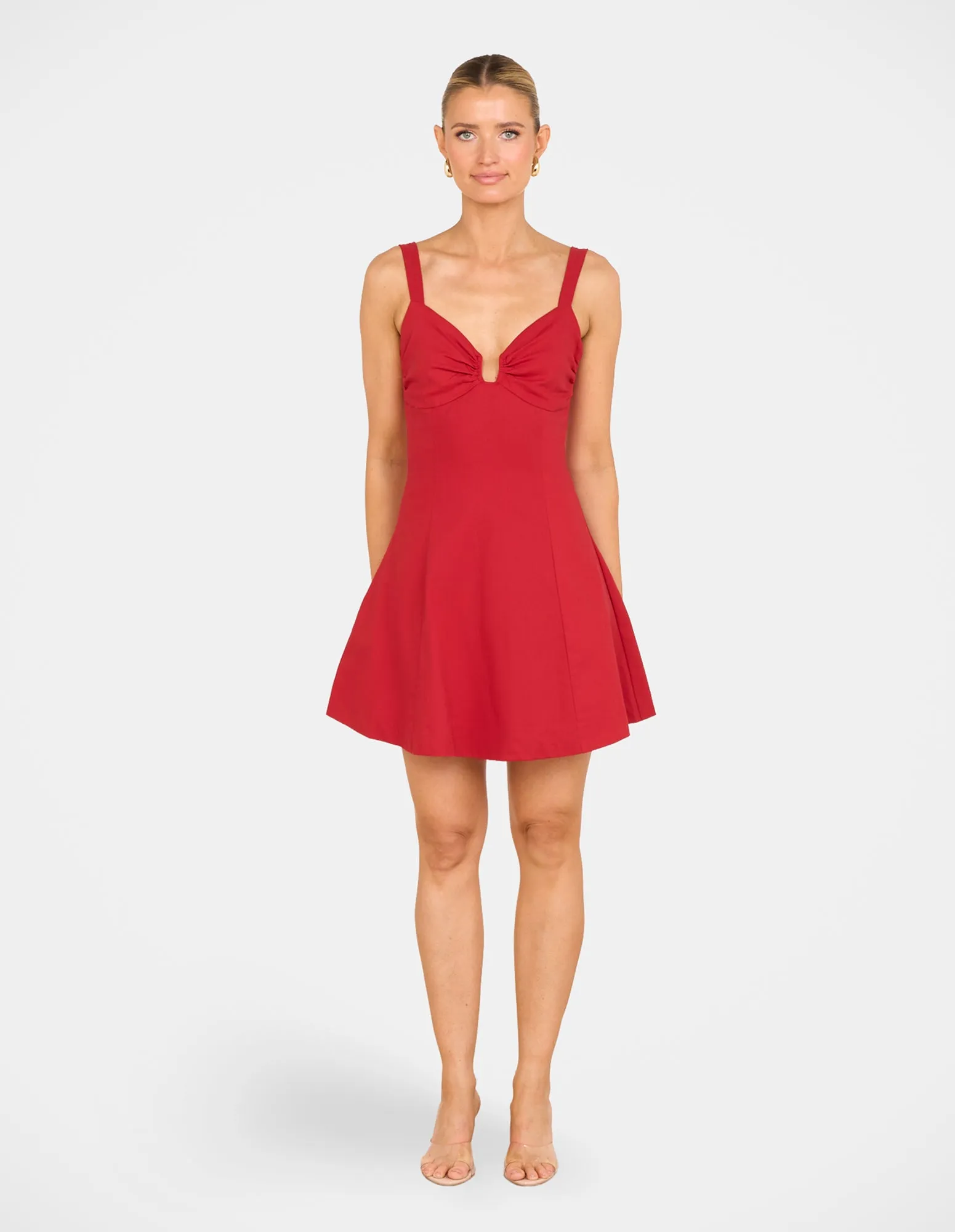 Ramona Plunge Mini Dress sold by Pilgrim product image thumbnail 5