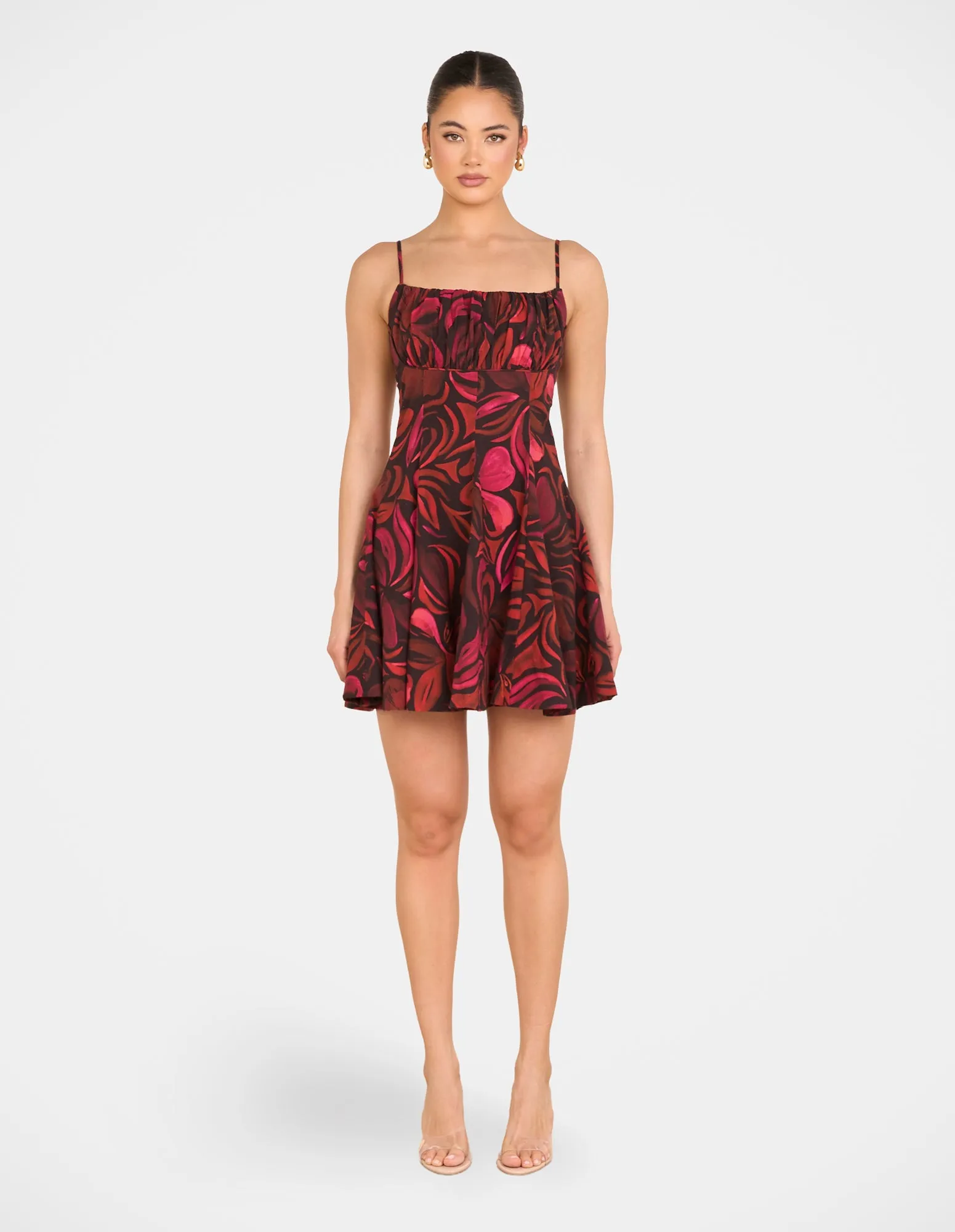 Anita Flared Mini Dress sold by Pilgrim product image thumbnail 5