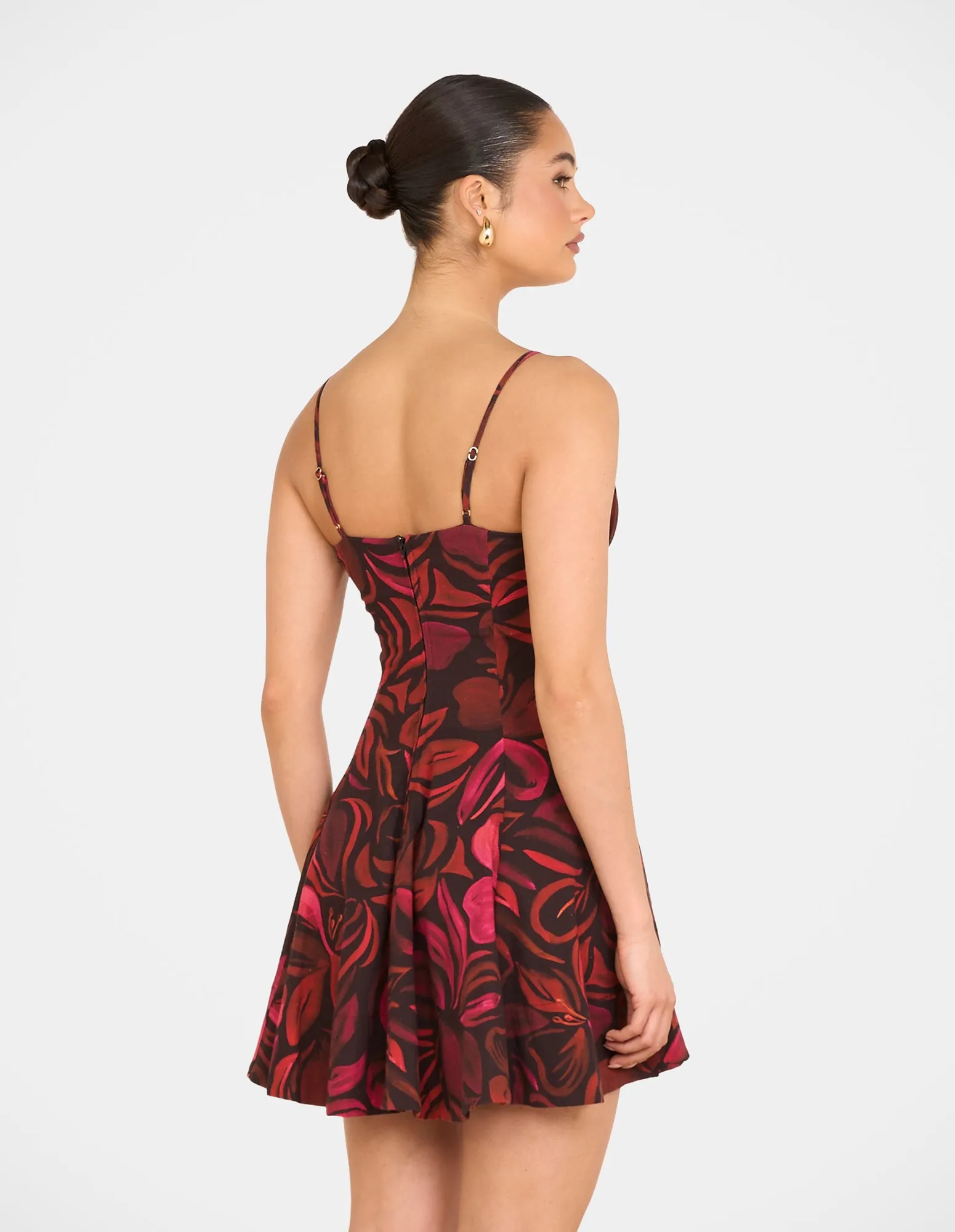 Anita Flared Mini Dress sold by Pilgrim product image thumbnail 3