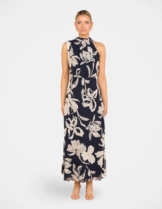 Maddy High Neck Maxi Dress sold by Pilgrim