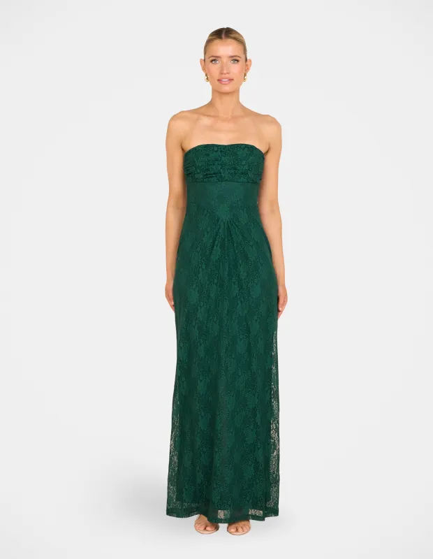 Sela Strapless Lace Gown sold by Pilgrim
