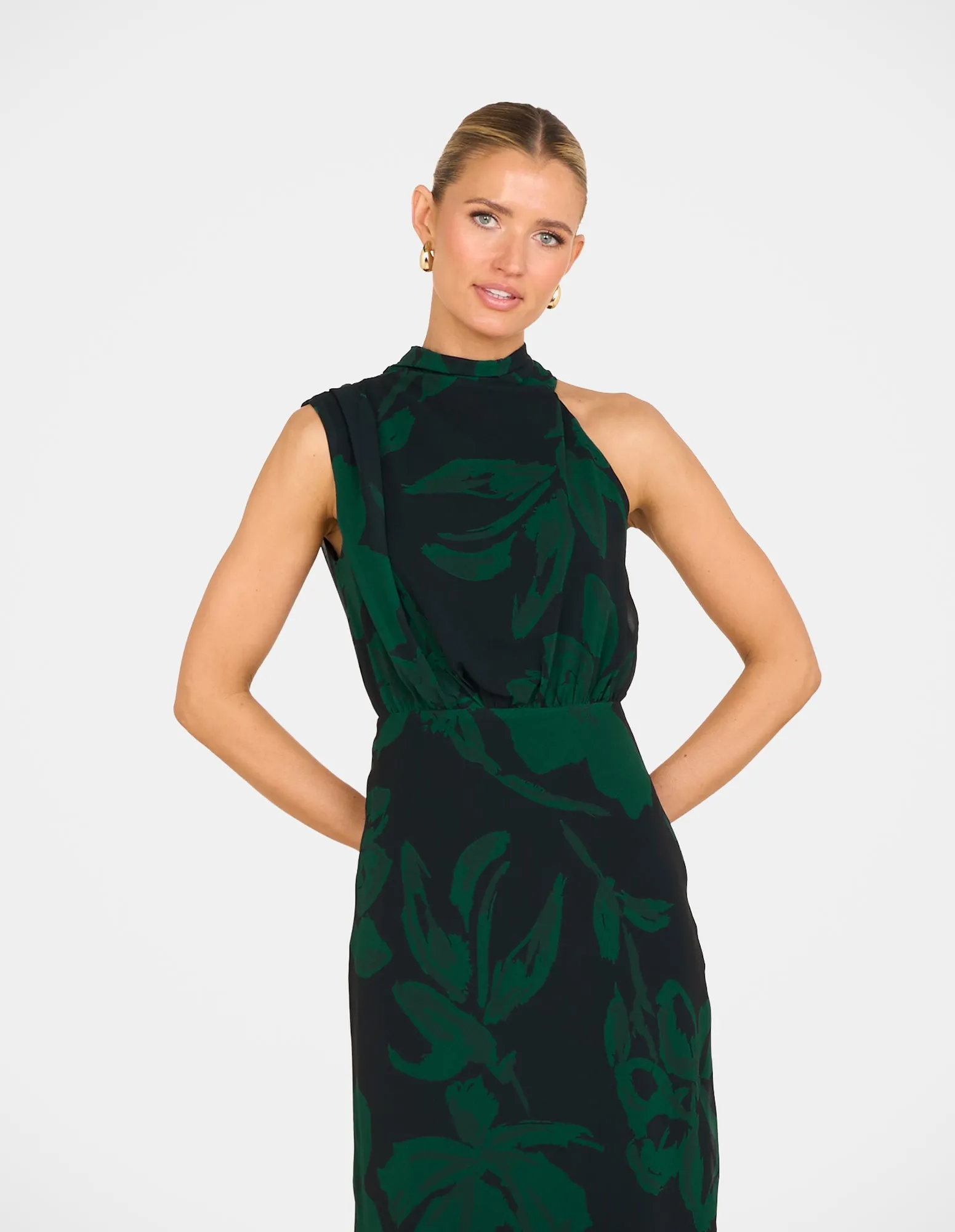 Olandra High Neck Maxi Dress sold by Pilgrim product image thumbnail 4