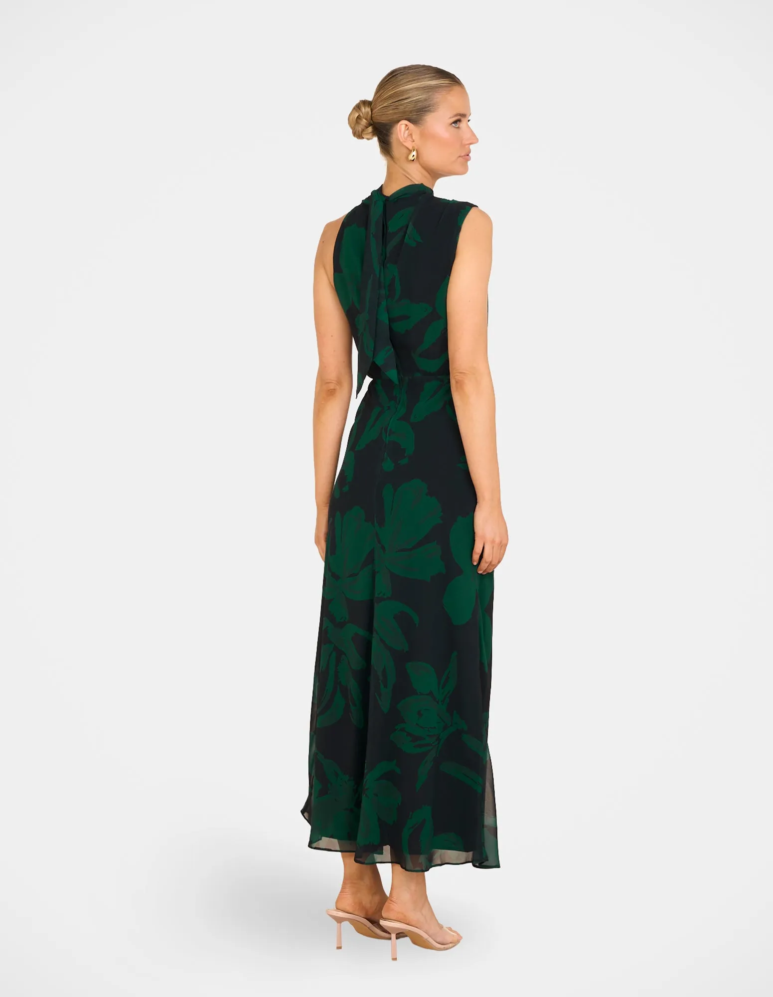 Olandra High Neck Maxi Dress sold by Pilgrim product image thumbnail 3