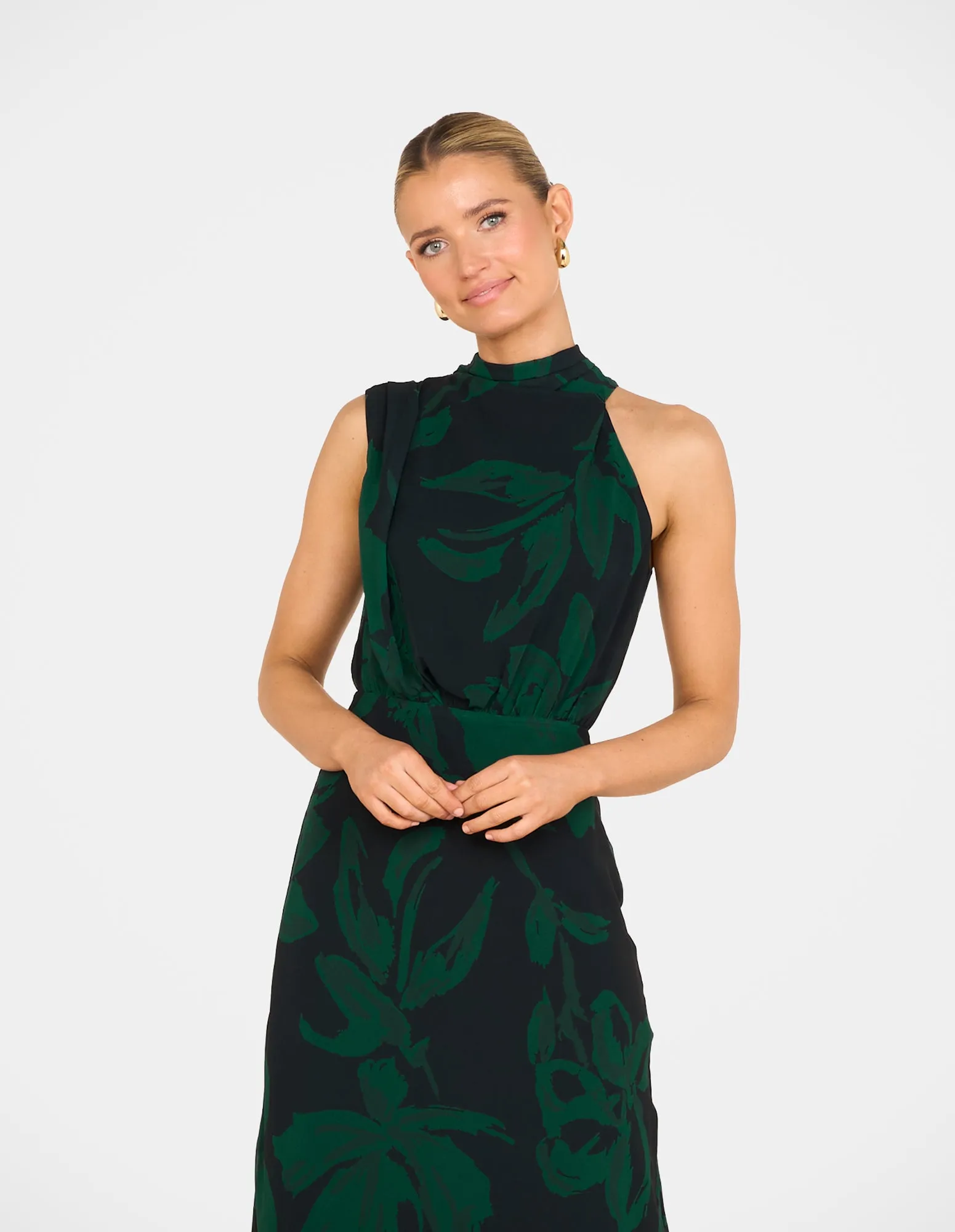 Olandra High Neck Maxi Dress sold by Pilgrim product image thumbnail 5