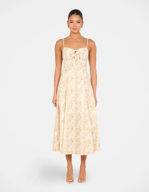 Georgie Strappy Maxi Dress sold by Pilgrim