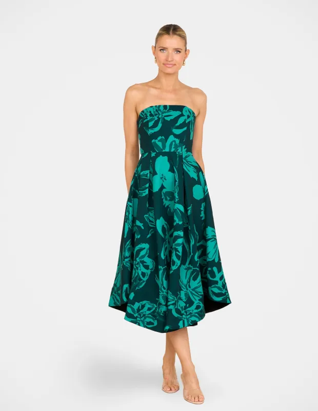 Dayna Strapless A-line Dress sold by Pilgrim