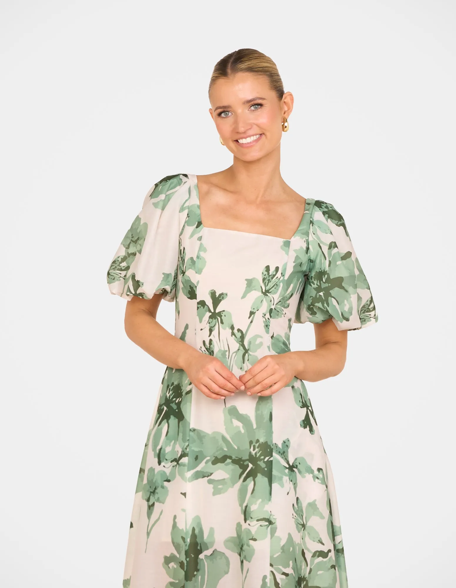 Bev Puff Sleeve Maxi Dress sold by Pilgrim product image thumbnail 5