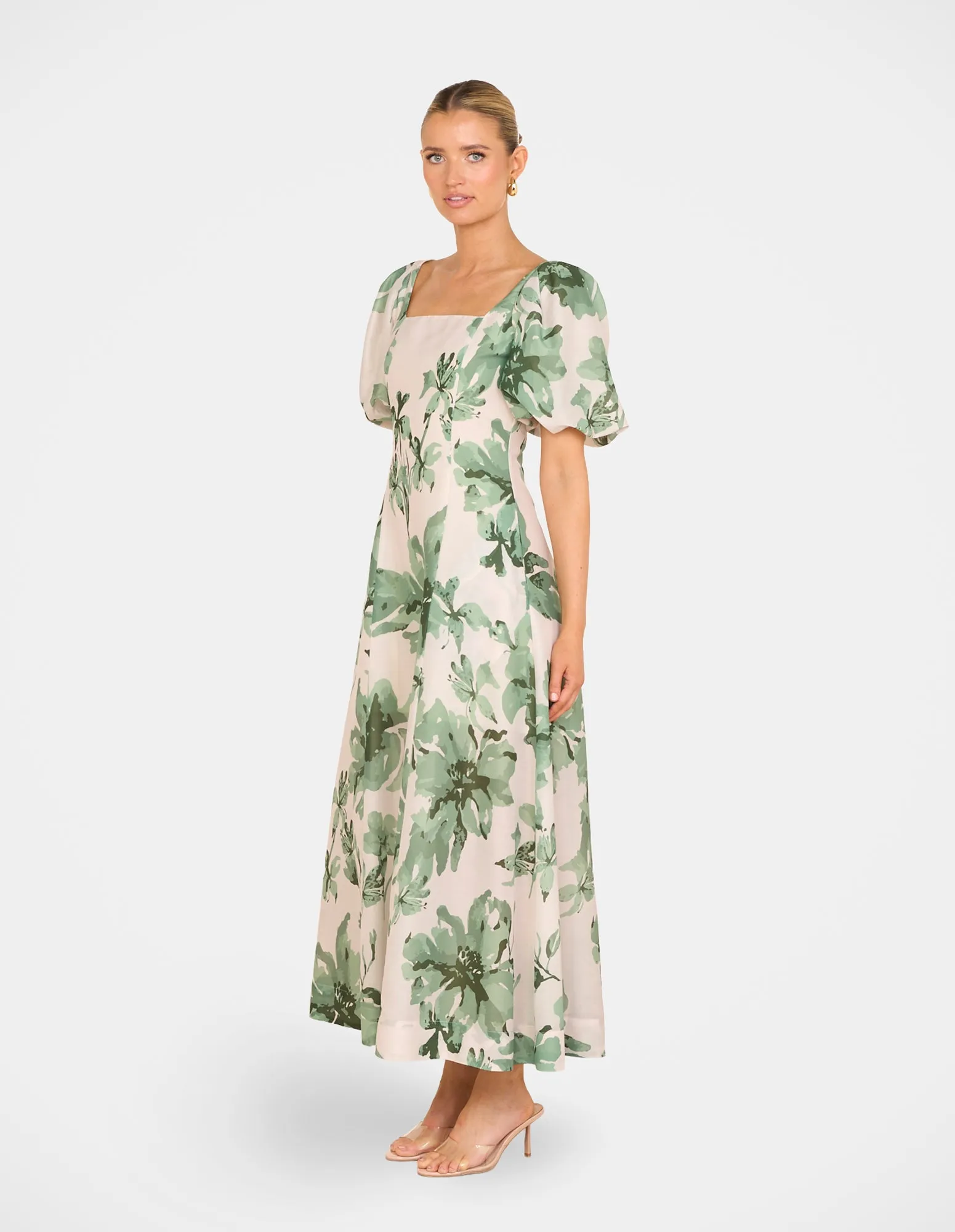 Bev Puff Sleeve Maxi Dress sold by Pilgrim product image thumbnail 2