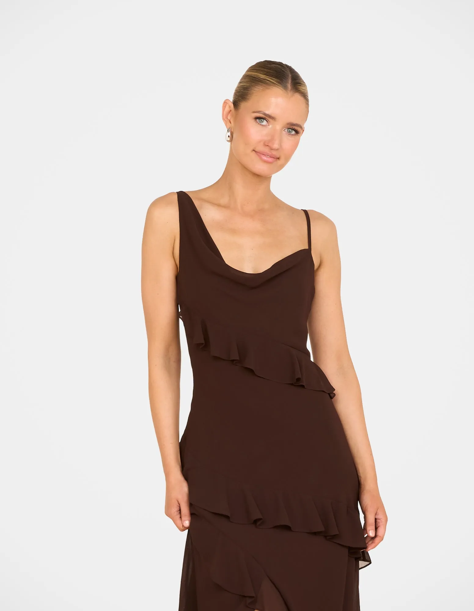 Wendy Tier Frill Maxi Dress sold by Pilgrim product image thumbnail 4