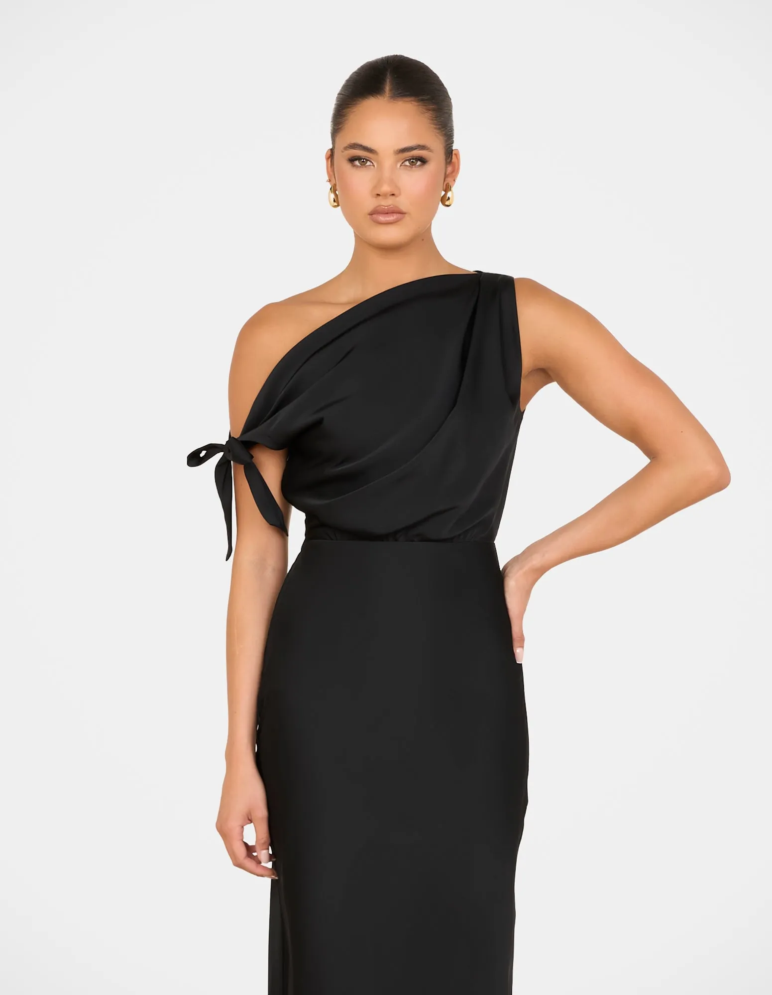 Zaira Cowl Maxi Dress sold by Pilgrim product image thumbnail 4