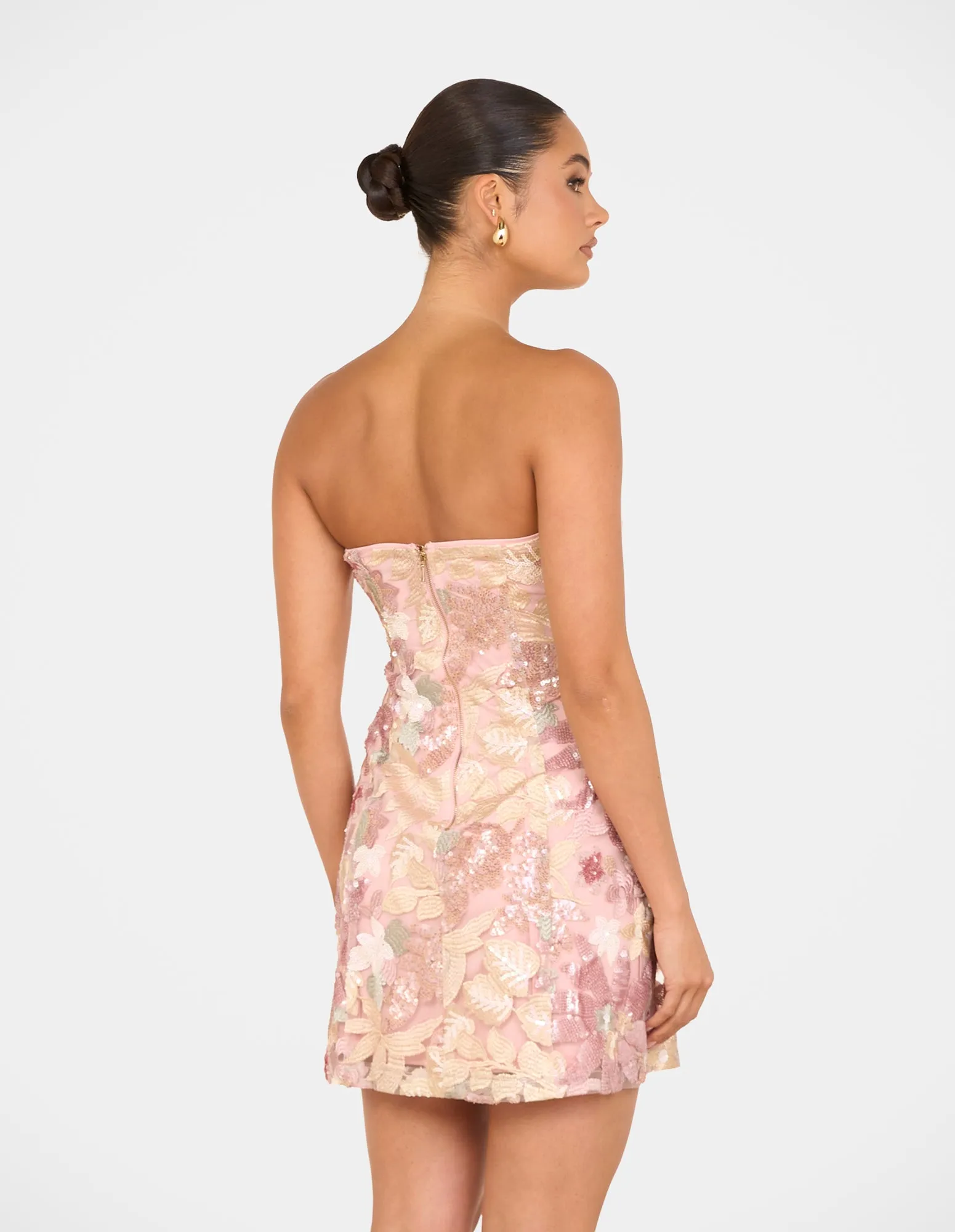 Izzie Strapless Mini Dress sold by Pilgrim product image thumbnail 3