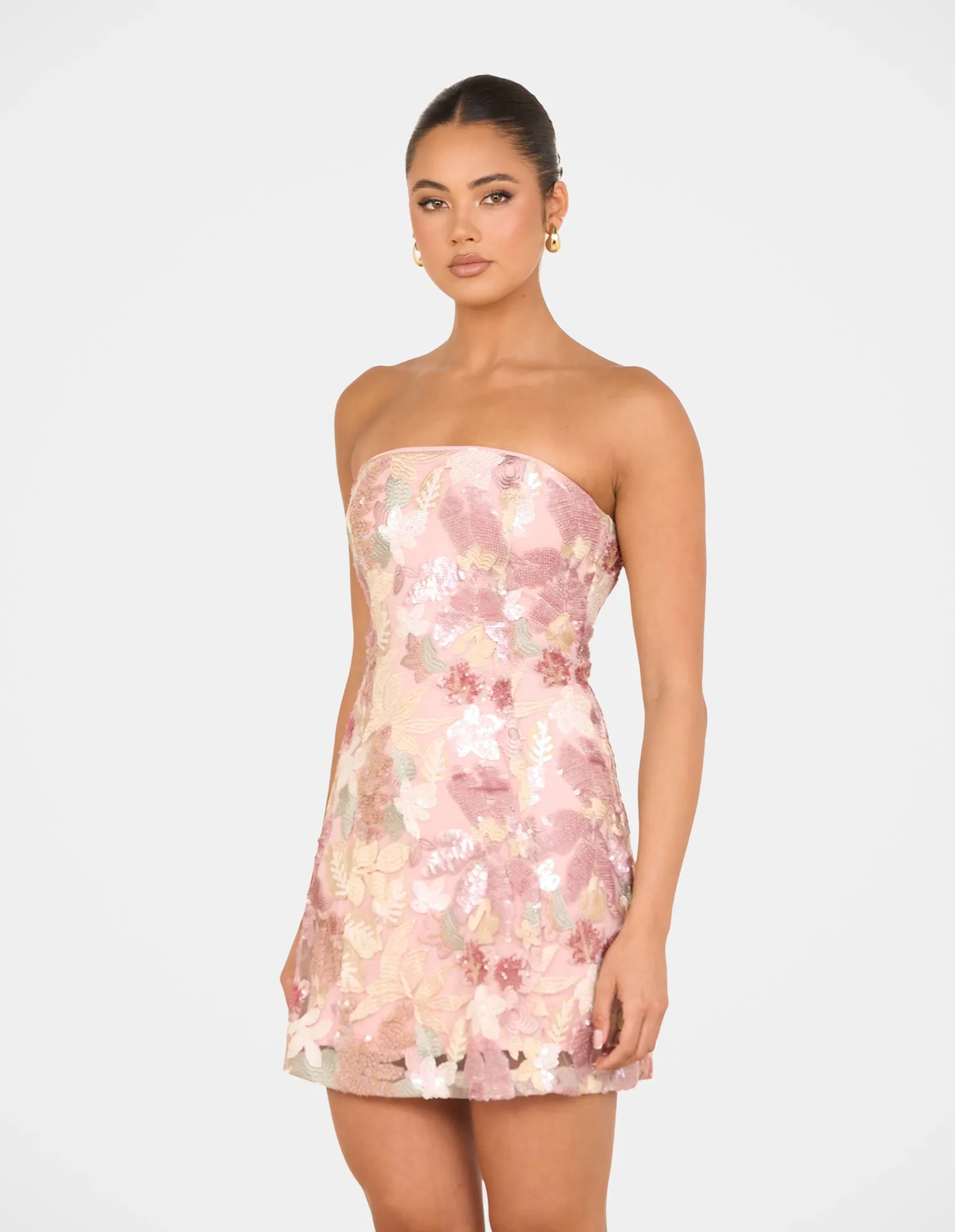 Izzie Strapless Mini Dress sold by Pilgrim product image thumbnail 2