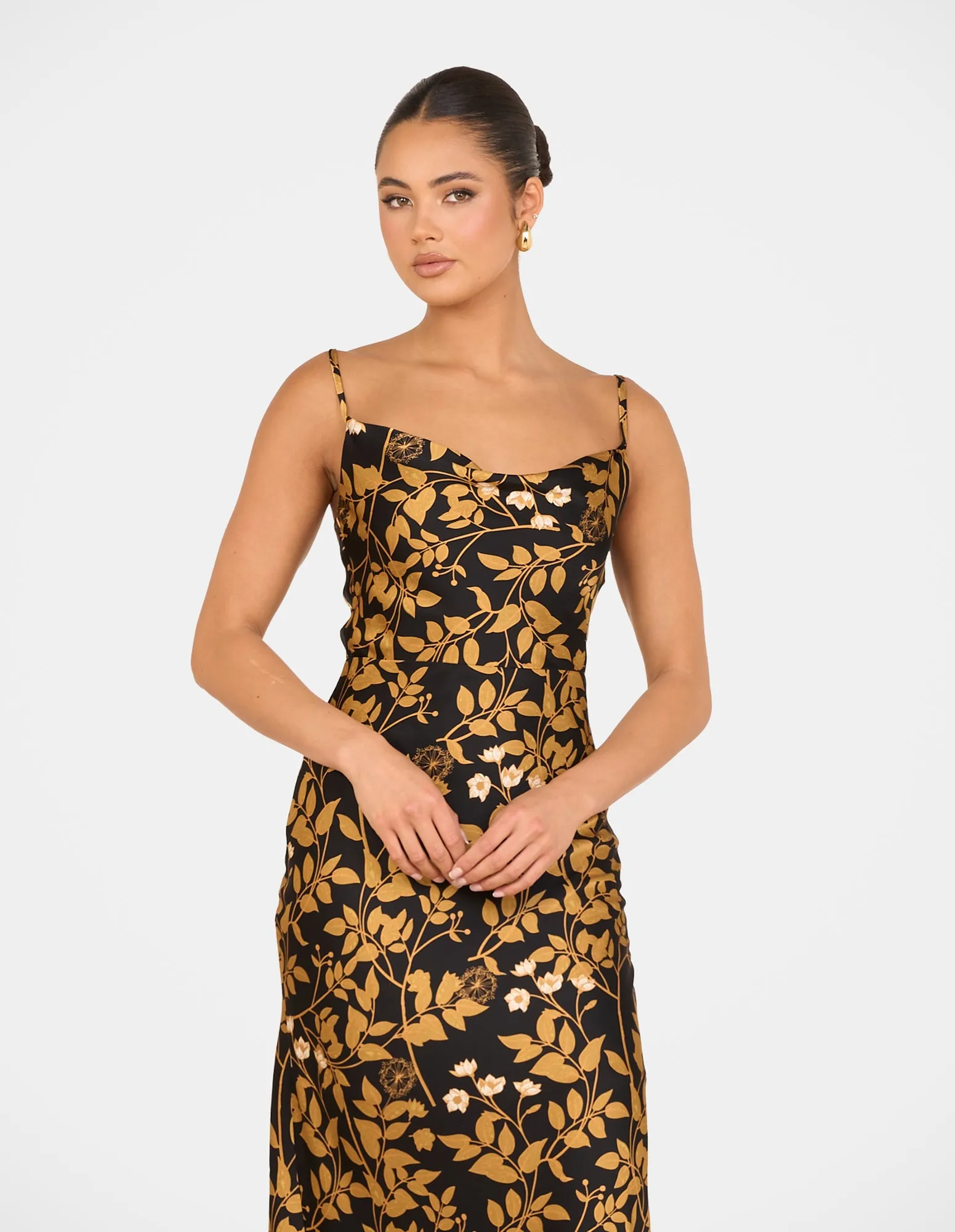 Upton Cowl Neck Maxi Dress sold by Pilgrim product image thumbnail 5