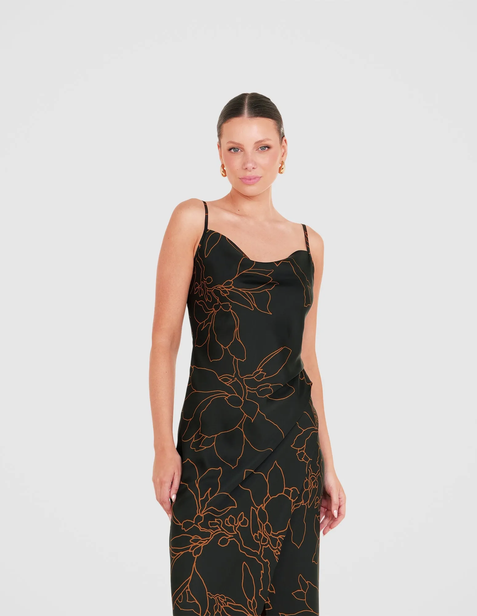 Elicia Cowl Neck Maxi Dress sold by Pilgrim product image thumbnail 5