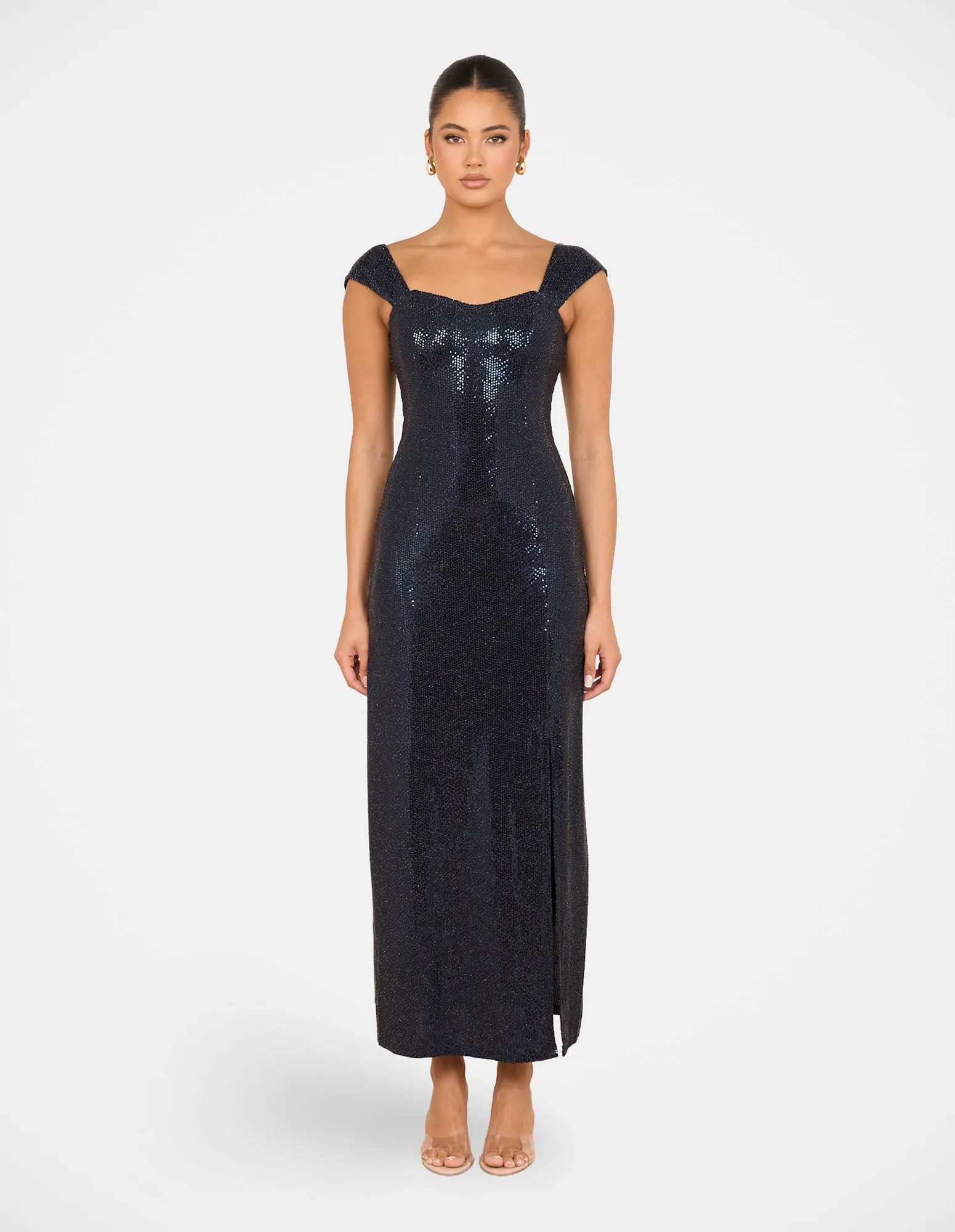 Tilly Off Shoulder Gown sold by Pilgrim