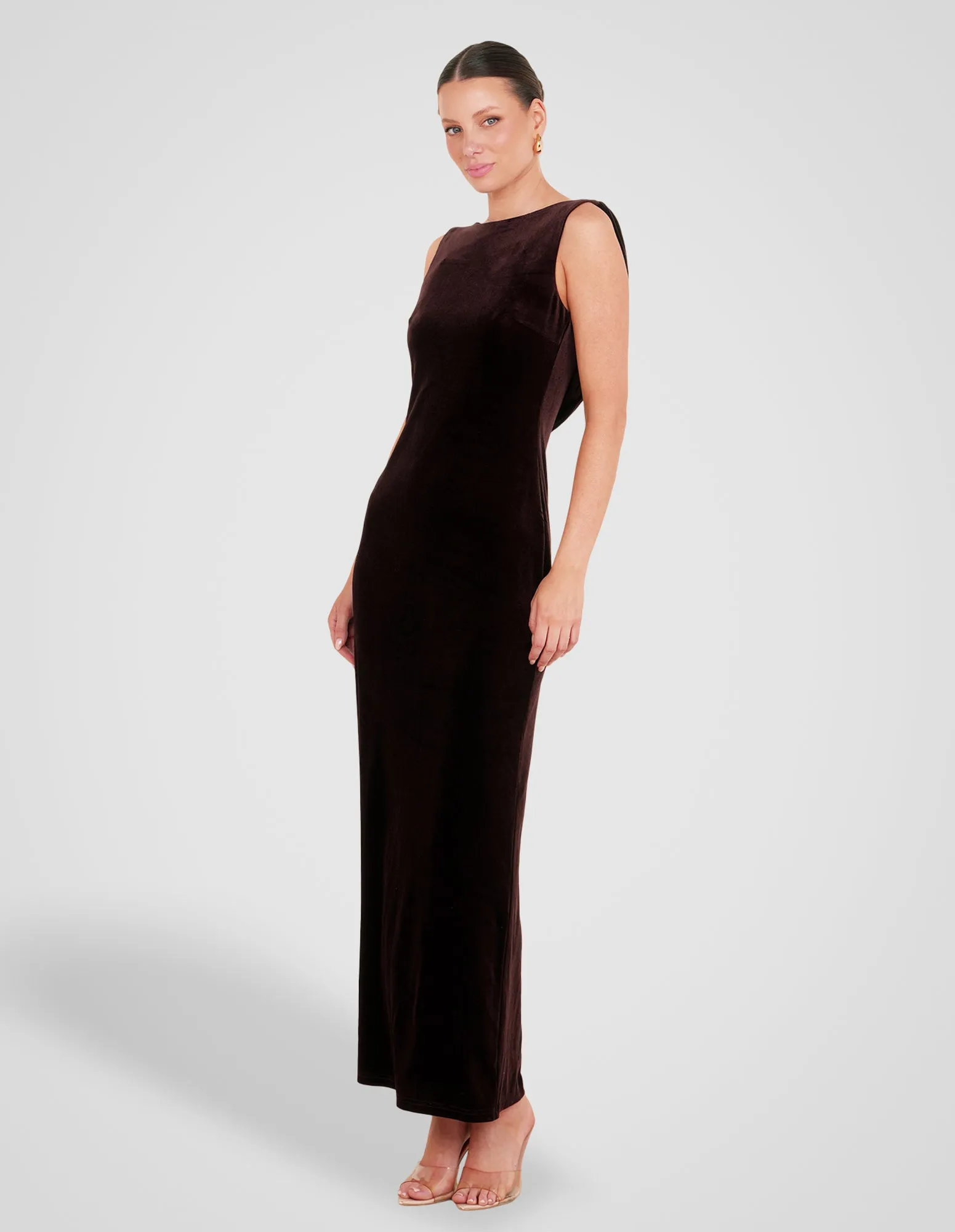 Elyse Boat Neck Maxi Dress sold by Pilgrim product image thumbnail 4