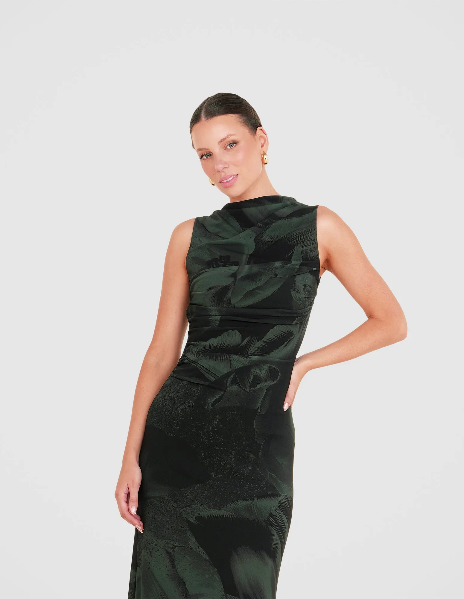 Uliana Gathered Maxi Dress sold by Pilgrim product image thumbnail 4