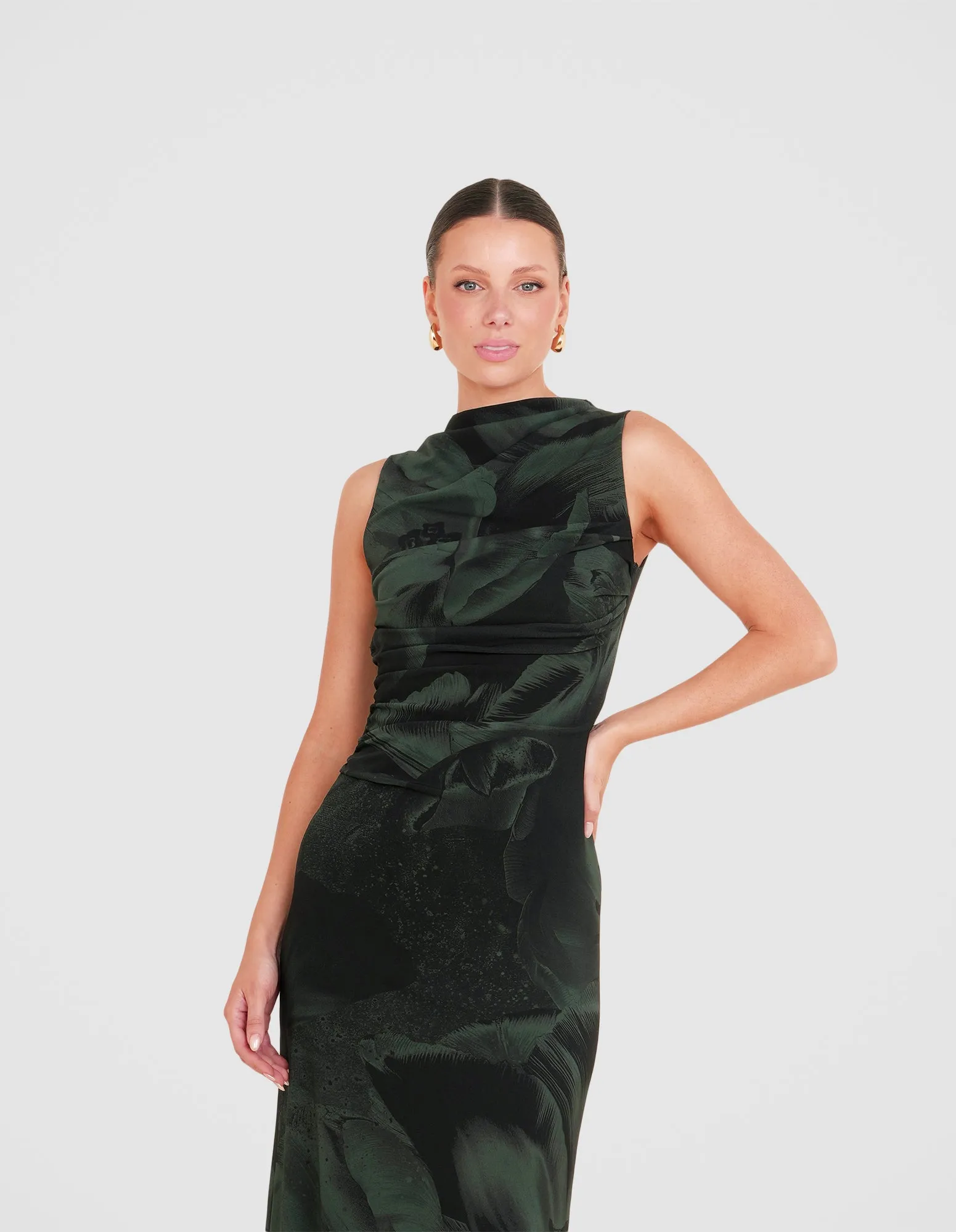 Uliana Gathered Maxi Dress sold by Pilgrim product image thumbnail 5