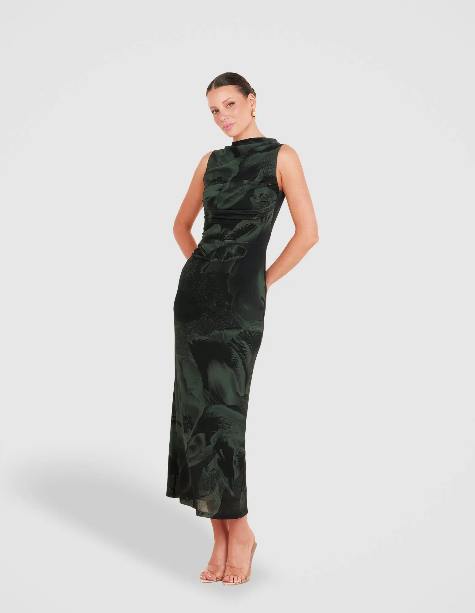 Uliana Gathered Maxi Dress sold by Pilgrim product image thumbnail 2