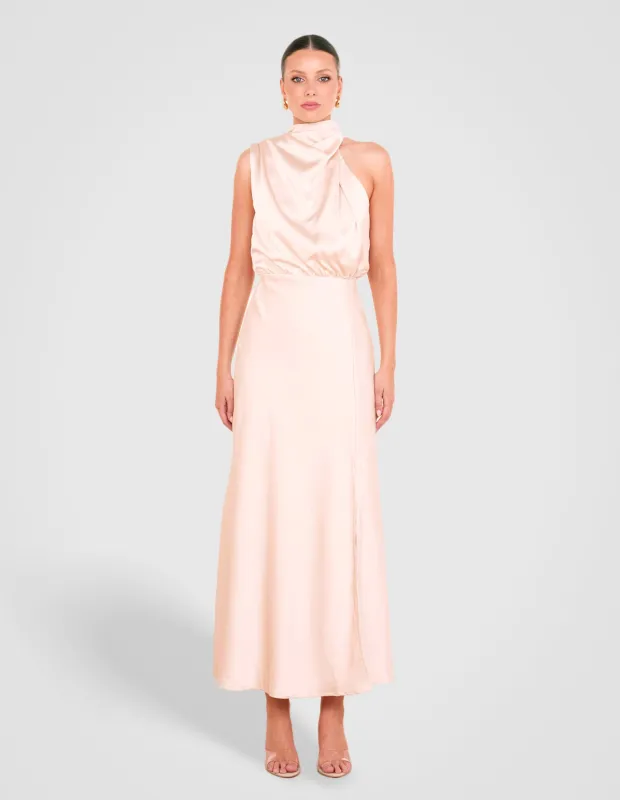 Como High Neck Midi Dress sold by Pilgrim