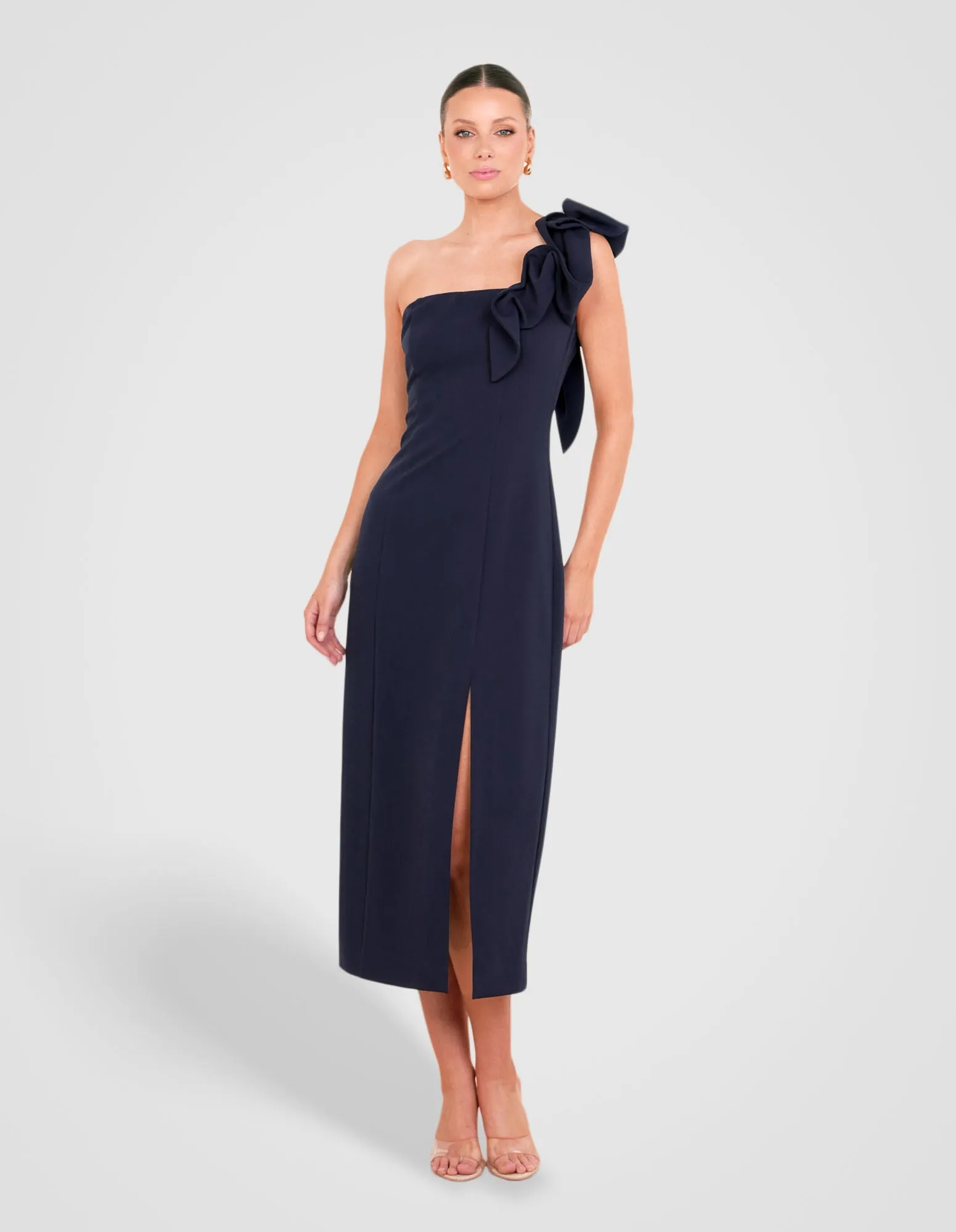 Sadie One Shoulder Midi Dress sold by Pilgrim product image thumbnail 2