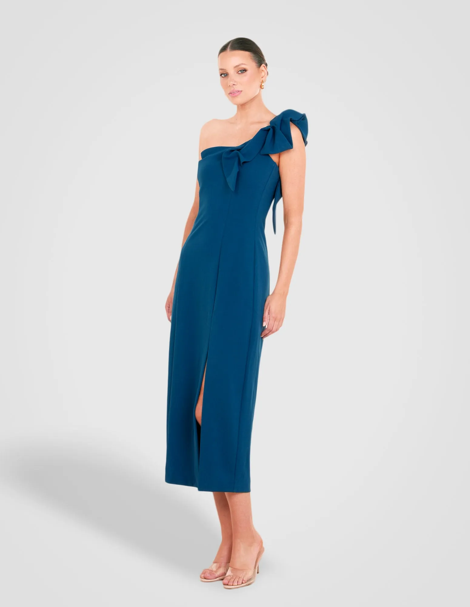 Sadie One Shoulder Midi Dress sold by Pilgrim product image thumbnail 3