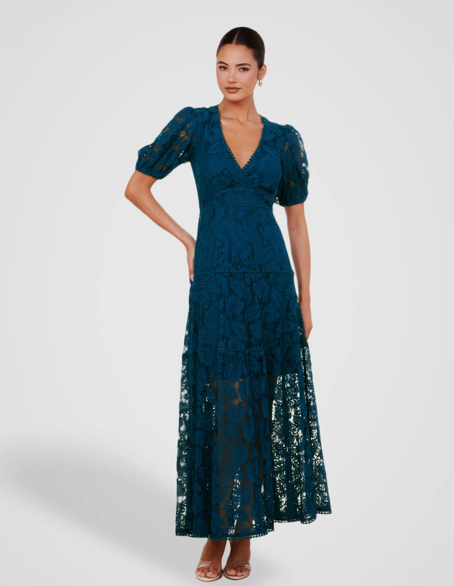 Everett Puff Sleeve Maxi sold by Pilgrim product image thumbnail 3