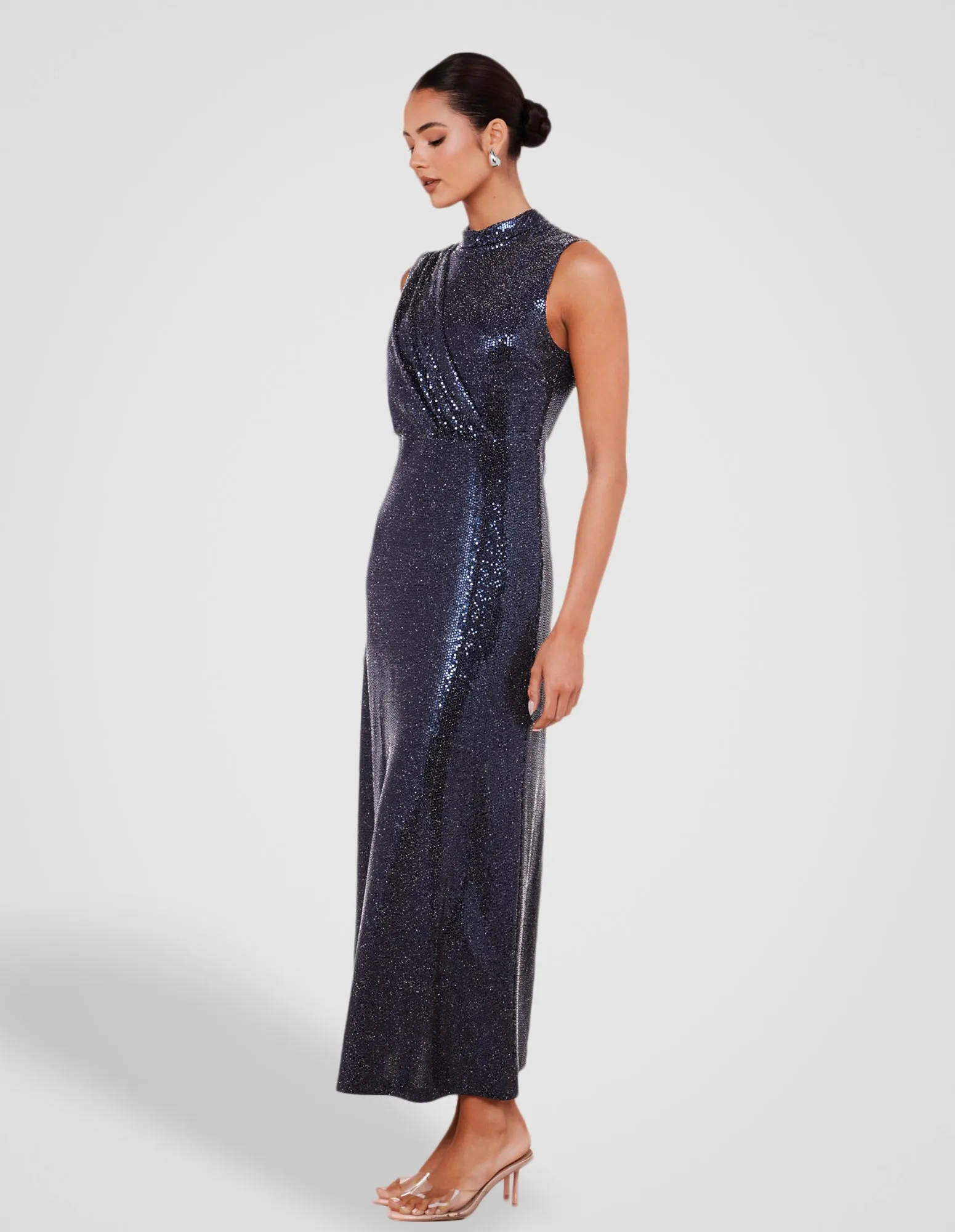 Finn High Neck Maxi Dress sold by Pilgrim product image thumbnail 2