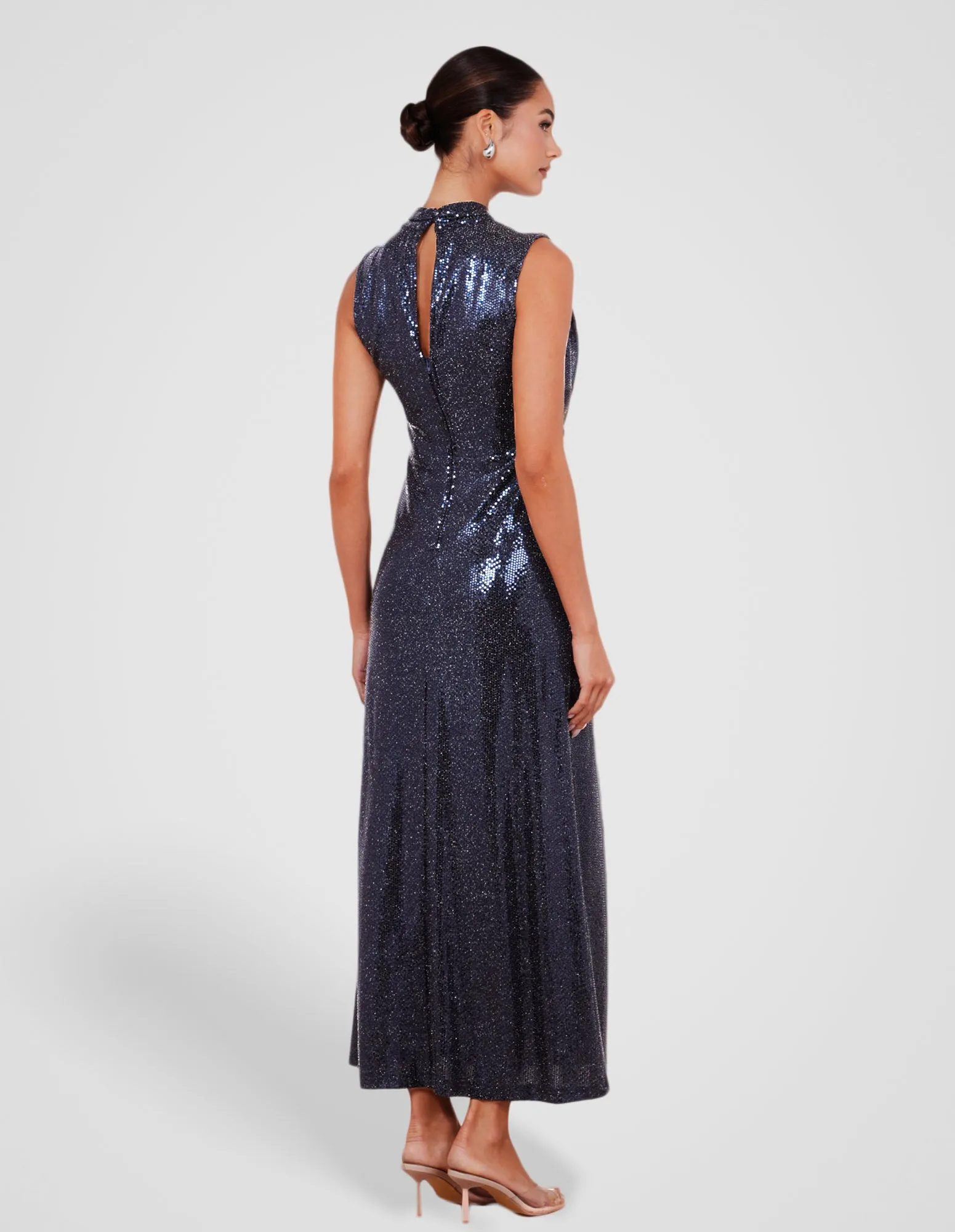 Finn High Neck Maxi Dress sold by Pilgrim product image thumbnail 3