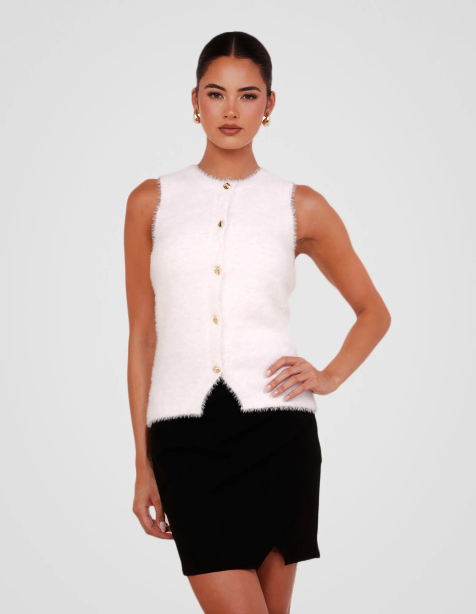 Fifi Fuzzy Vest Top sold by Pilgrim product image thumbnail 5