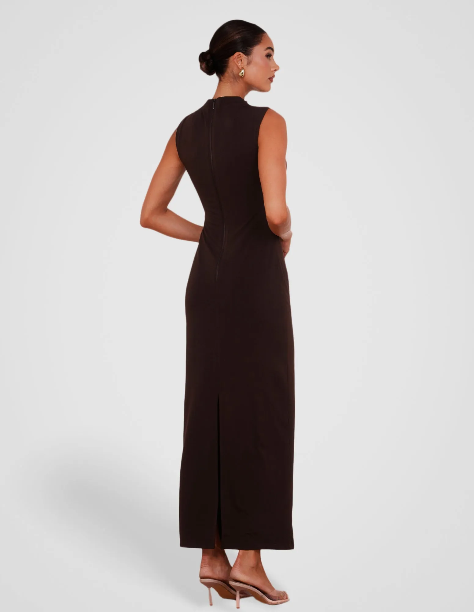 Zaylee High Collar Maxi Dress sold by Pilgrim product image thumbnail 3