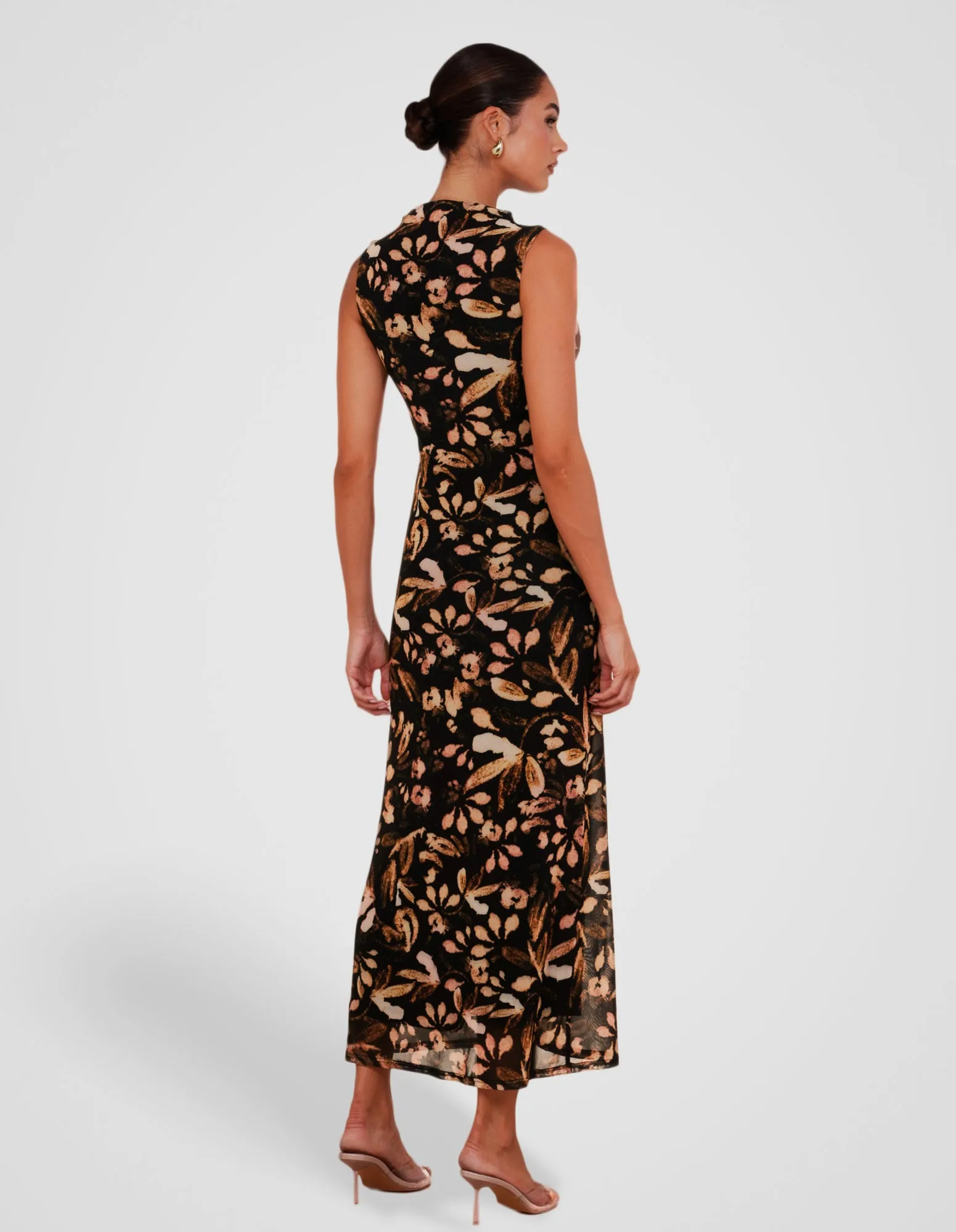 Hayman Gathered Maxi Dress sold by Pilgrim product image thumbnail 3