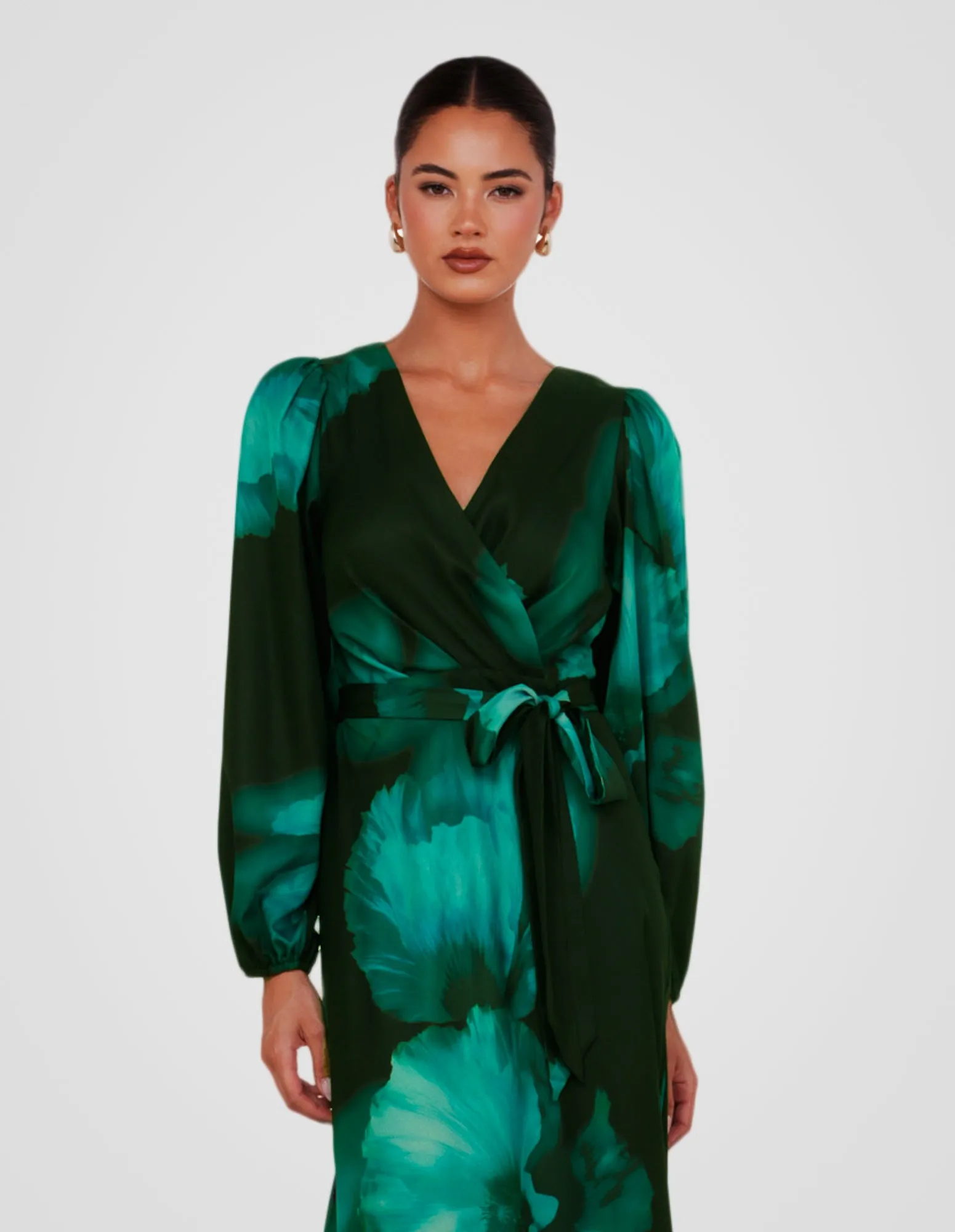 Lucille V-neck Maxi Dress sold by Pilgrim product image thumbnail 4