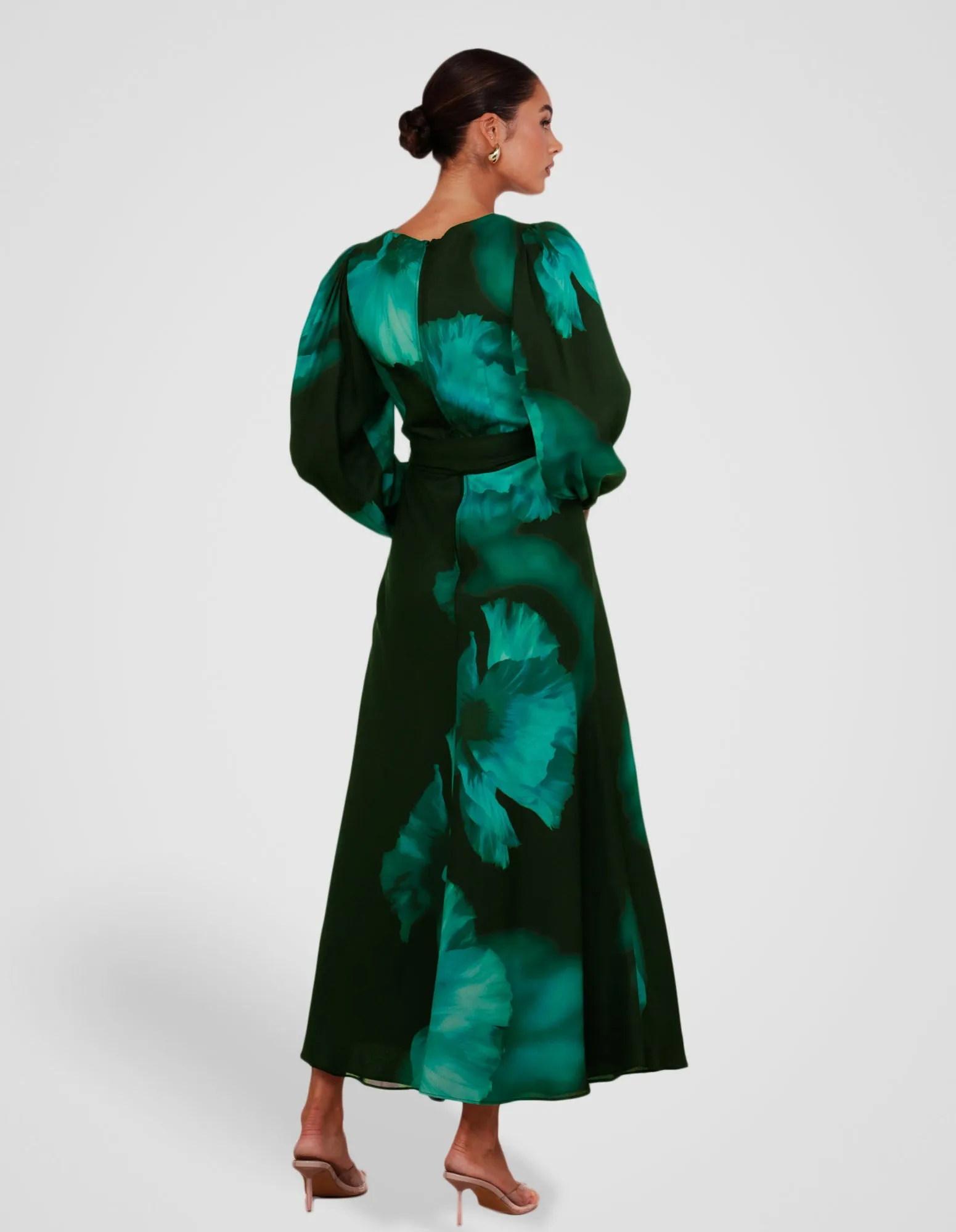 Lucille V-neck Maxi Dress sold by Pilgrim product image thumbnail 3