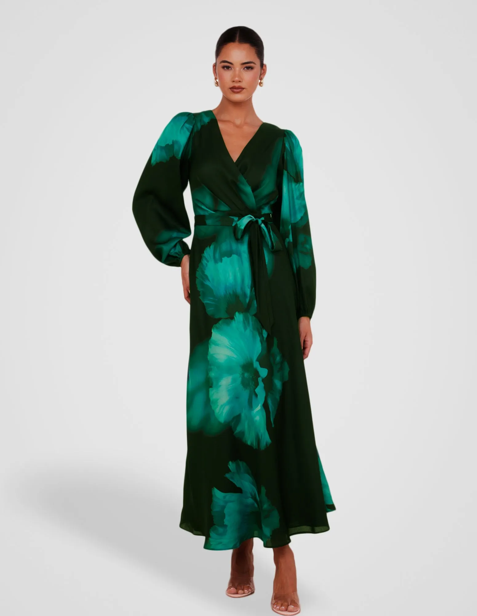 Lucille V-neck Maxi Dress sold by Pilgrim