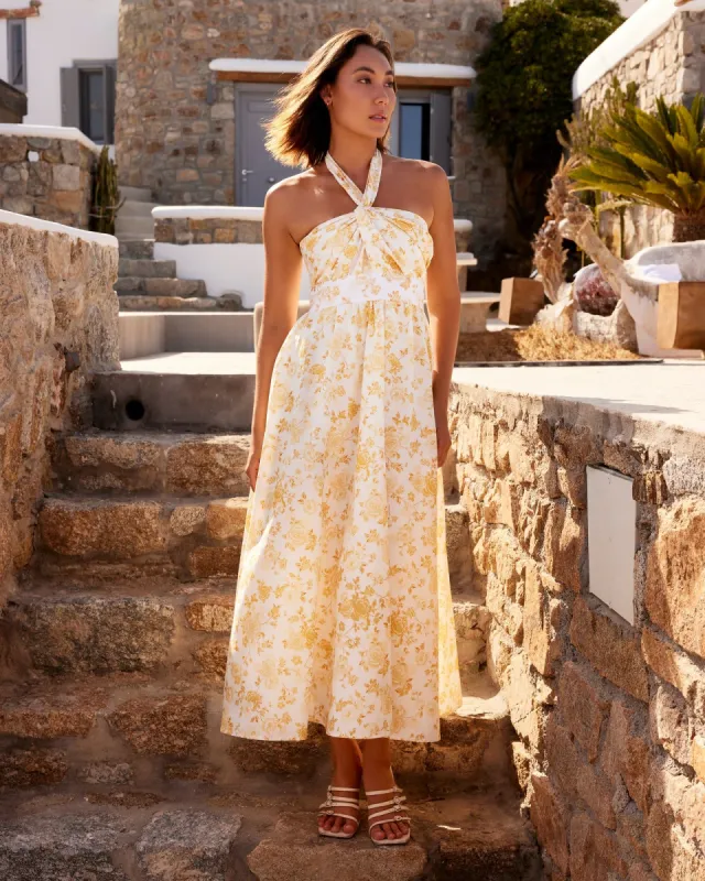 Quin Maxi Dress sold by Pilgrim