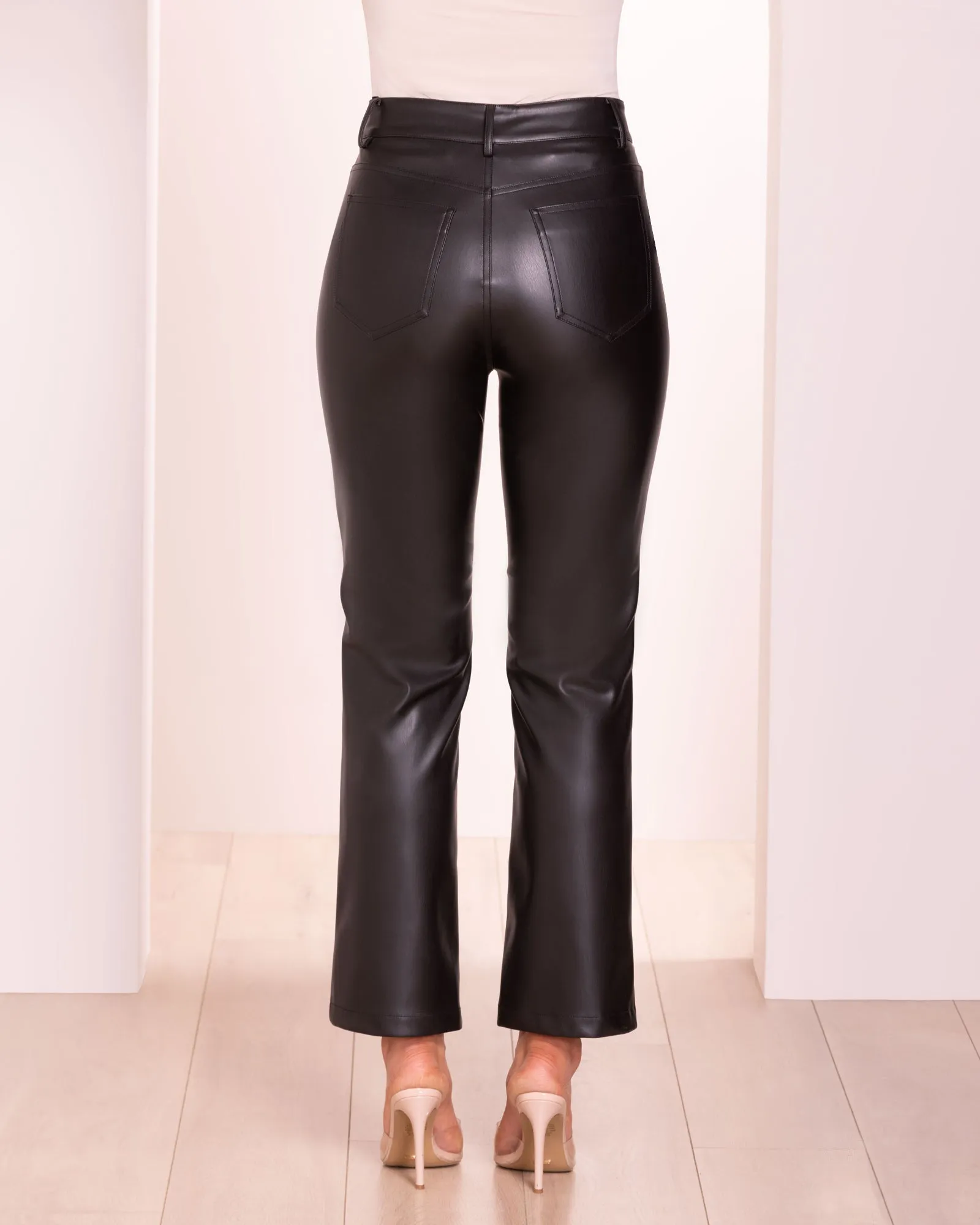 Elata Vegan Leather Pant sold by Pilgrim product image thumbnail 4