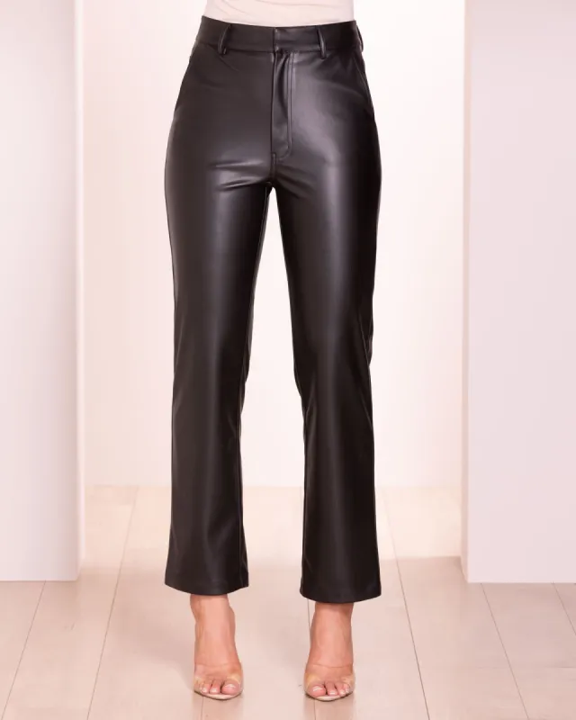 Elata Vegan Leather Pant sold by Pilgrim