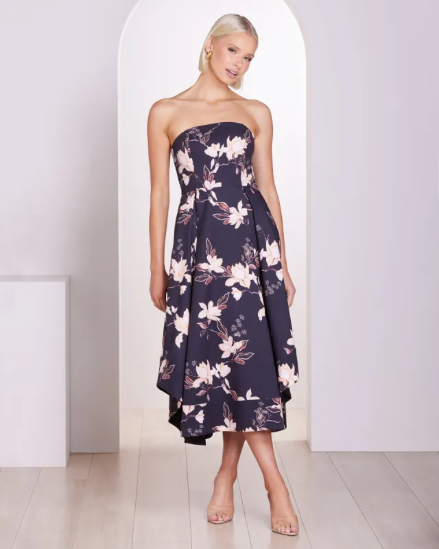 Lana Strapless A-line Dress sold by Pilgrim