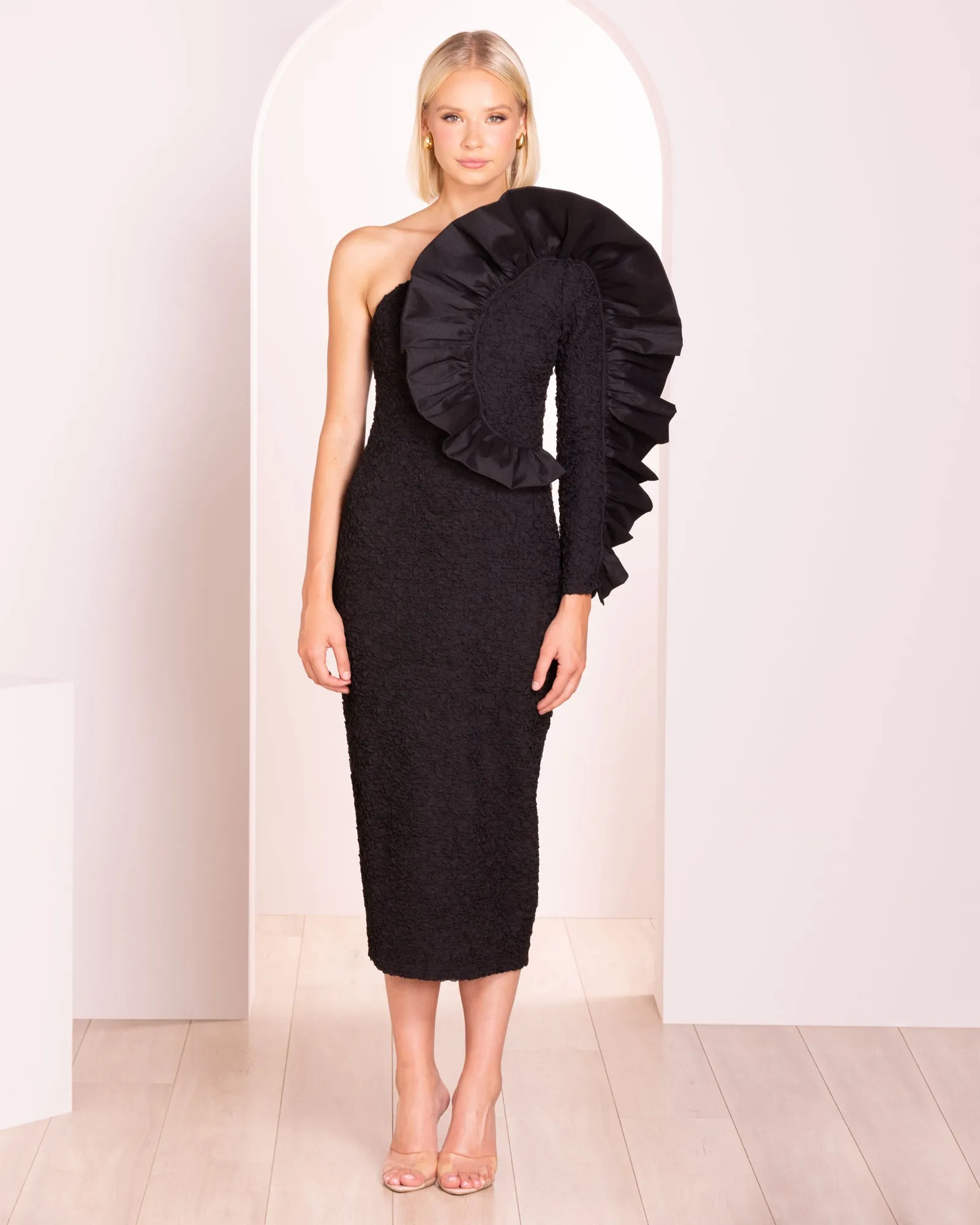 Sami One Shoulder Midi Dress sold by Pilgrim product image thumbnail 4