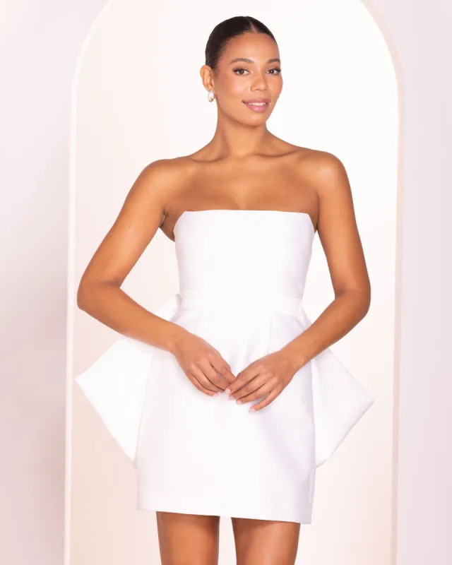 Carla Strapless Mini Dress sold by Pilgrim