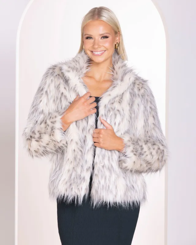 Feyre Faux Fur Jacket sold by Pilgrim