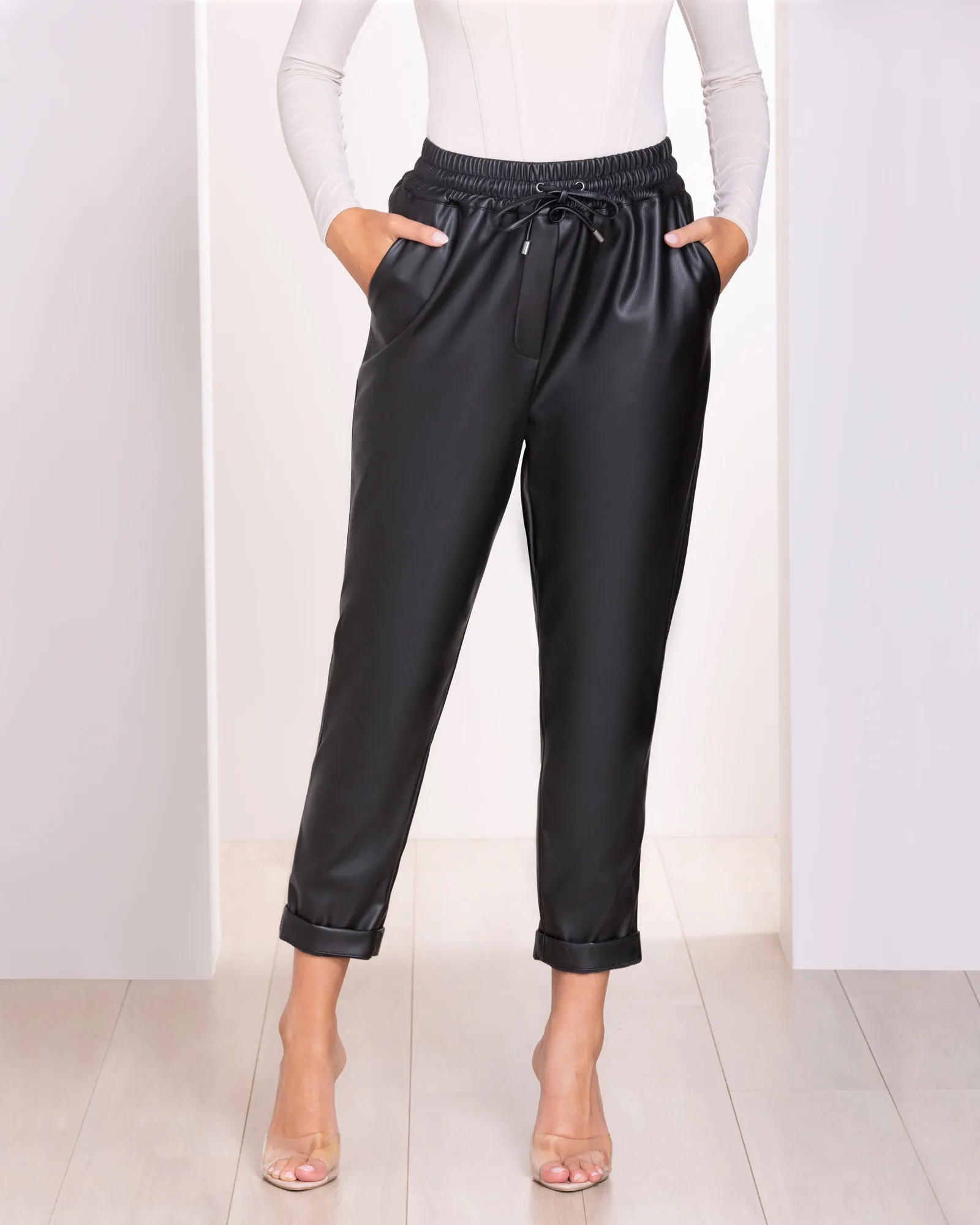 Macy Vegan Leather Pant sold by Pilgrim