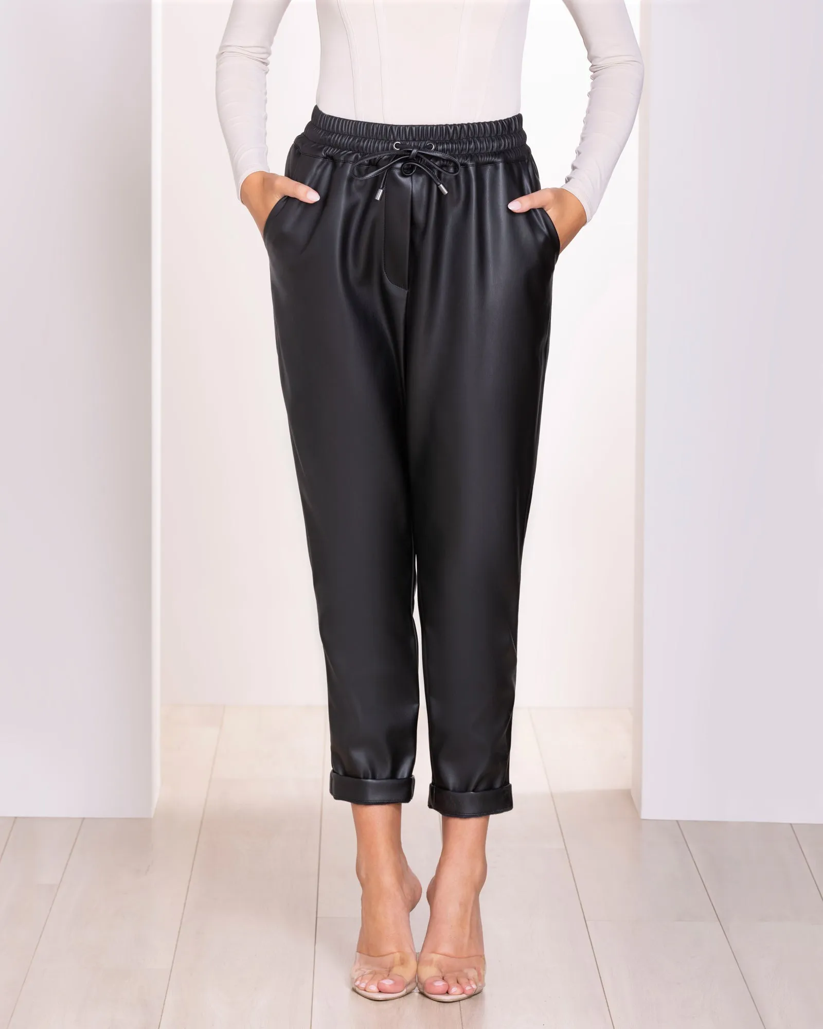 Macy Vegan Leather Pant sold by Pilgrim product image thumbnail 5